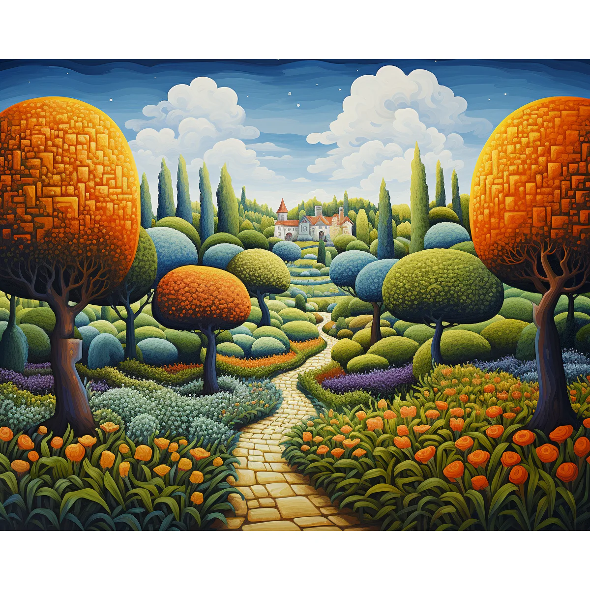 Abstract Garden No 4 - Image 2
