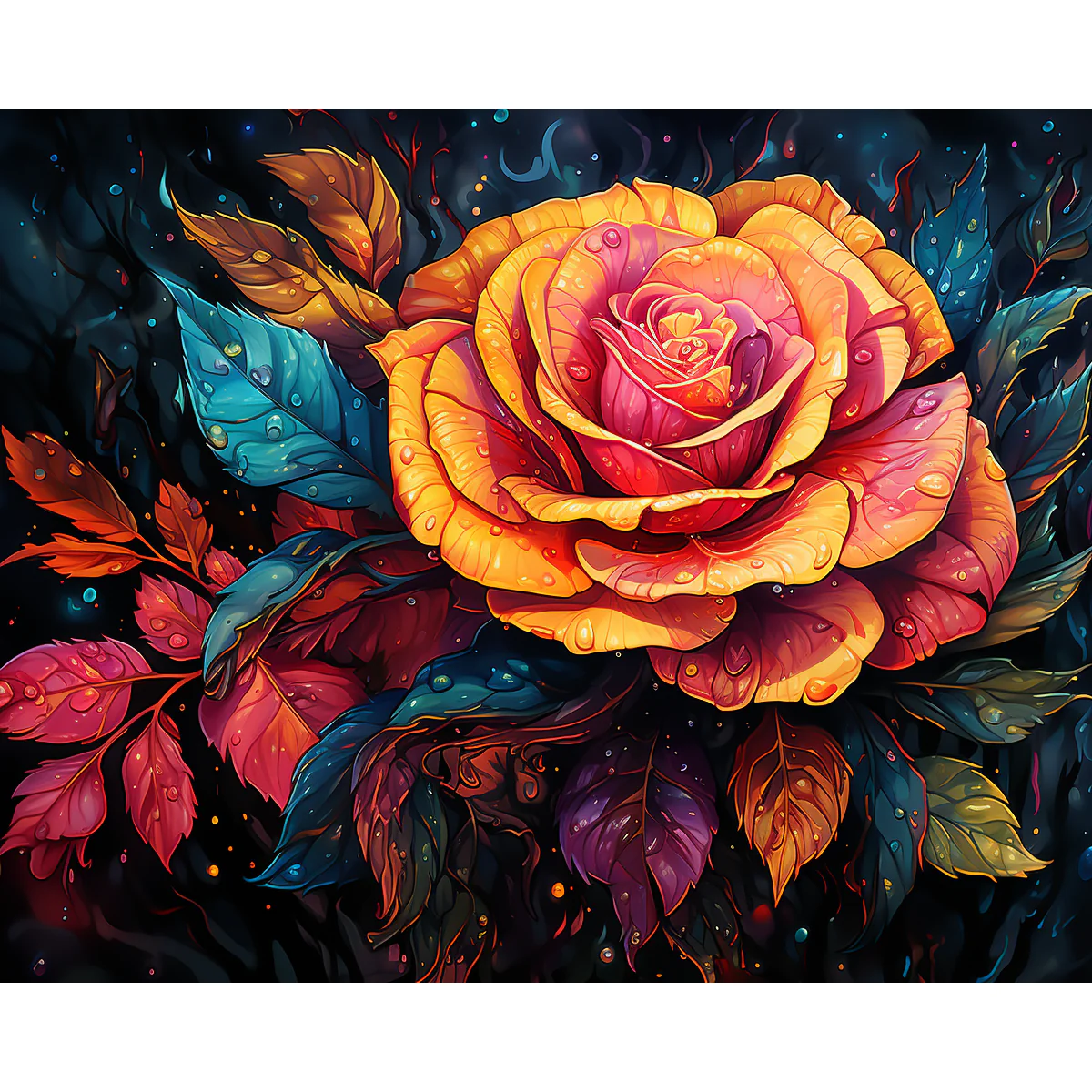 Abstract Rose Hues - Image 2