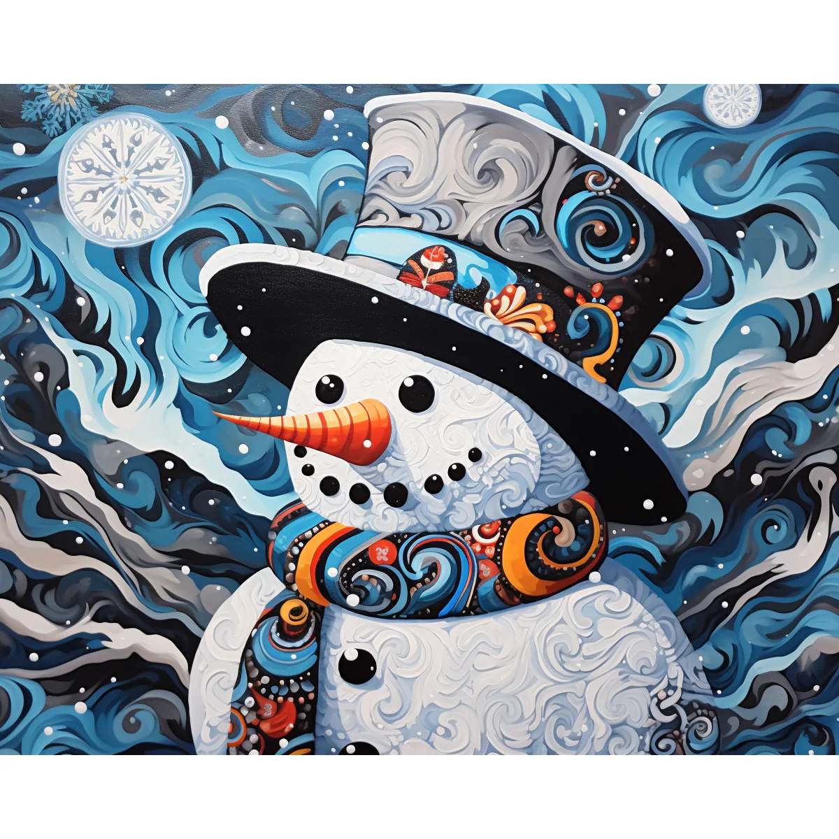 Abstract Snowman - Image 2