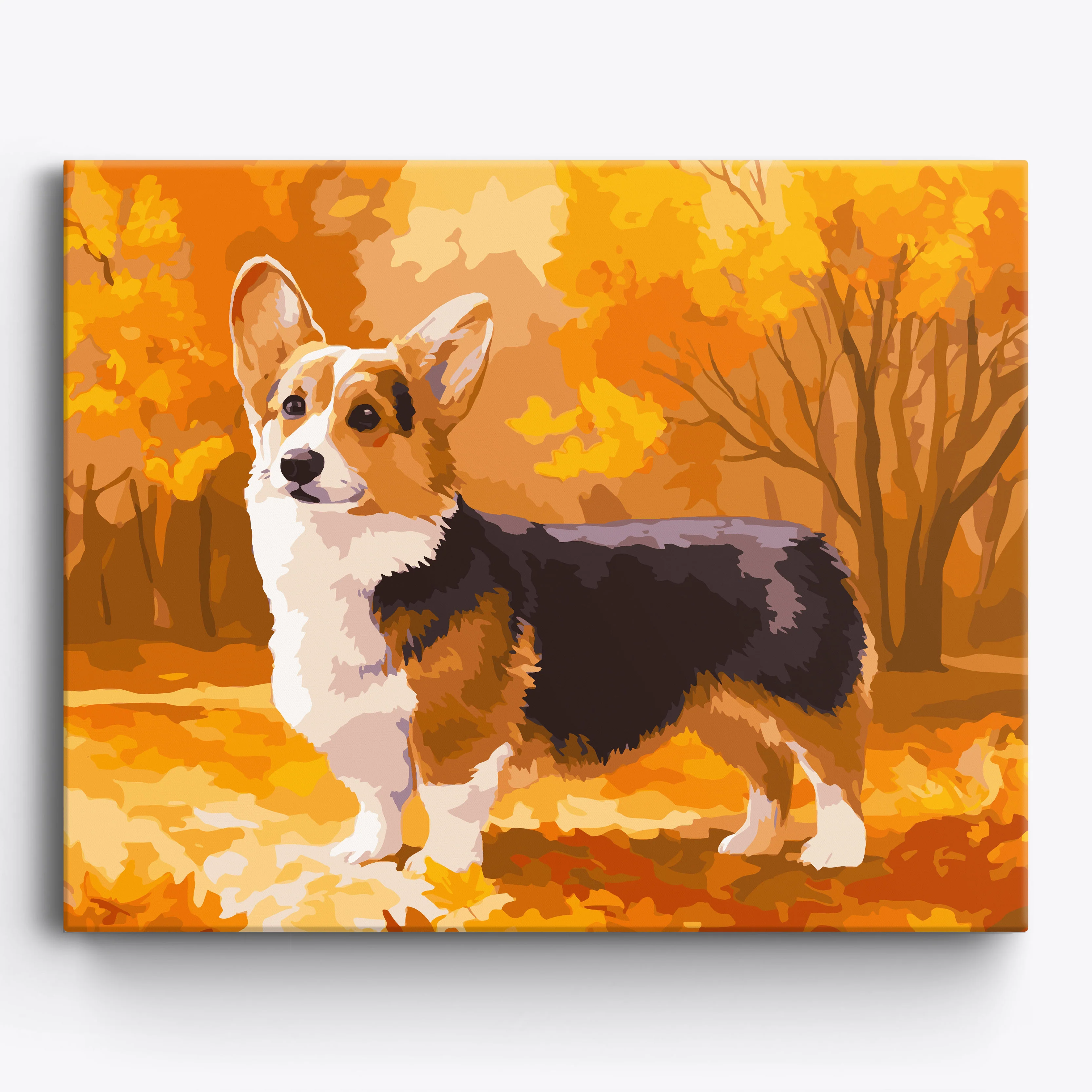 Autumn Corgi
