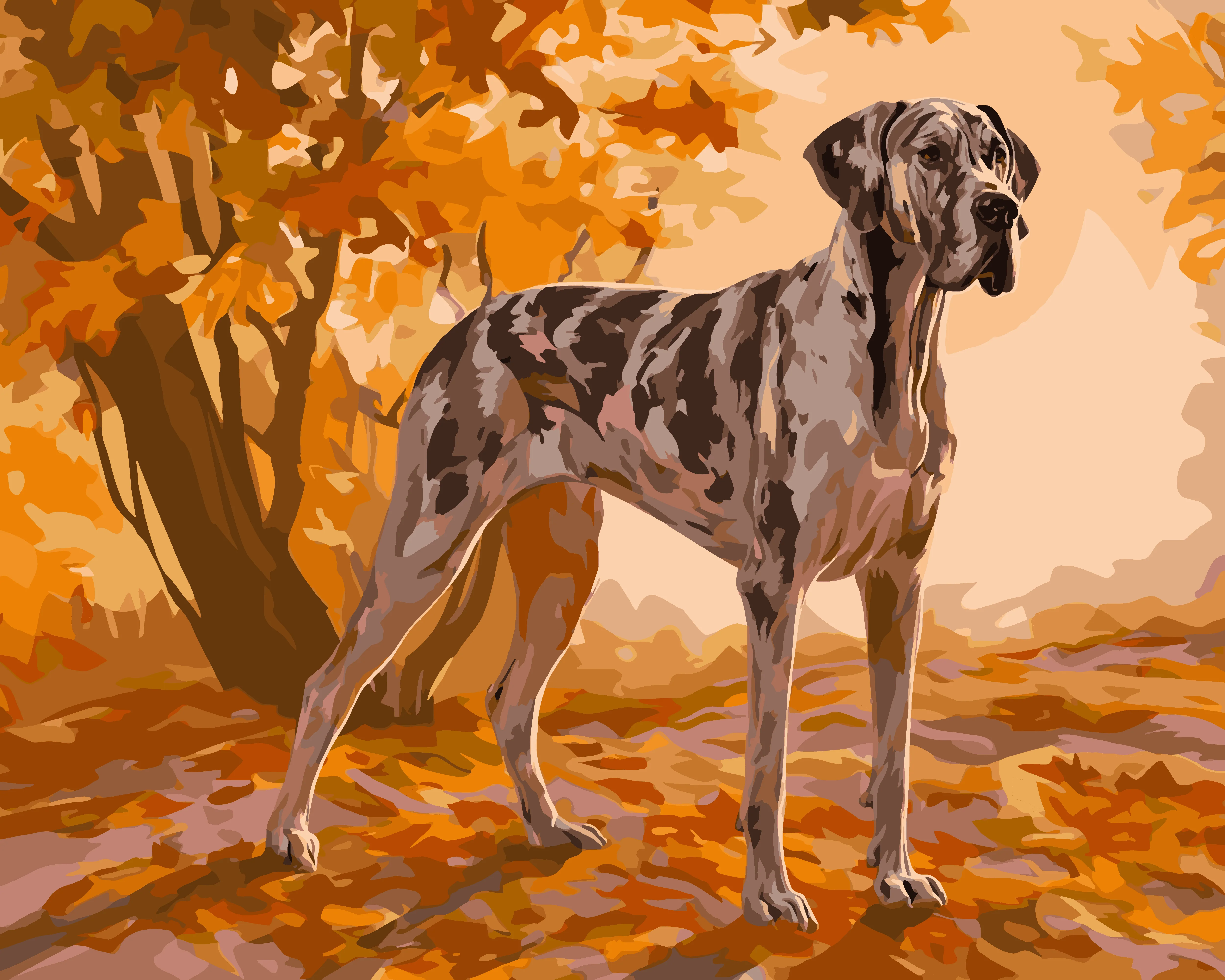 Autumn Great Dane - Image 3
