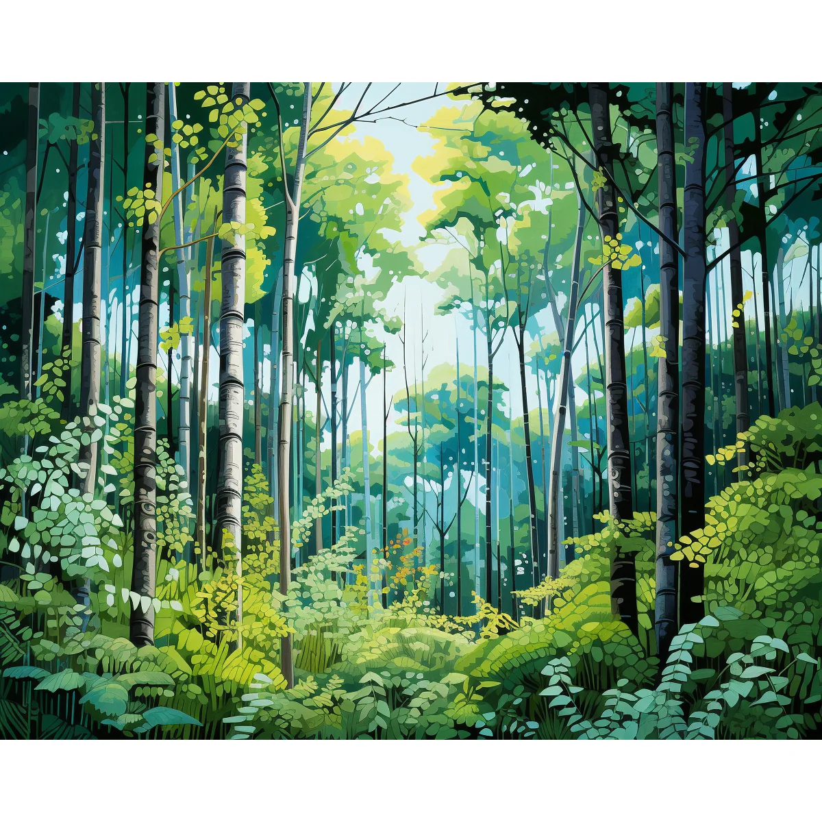 Blue Forest Sky - Image 2