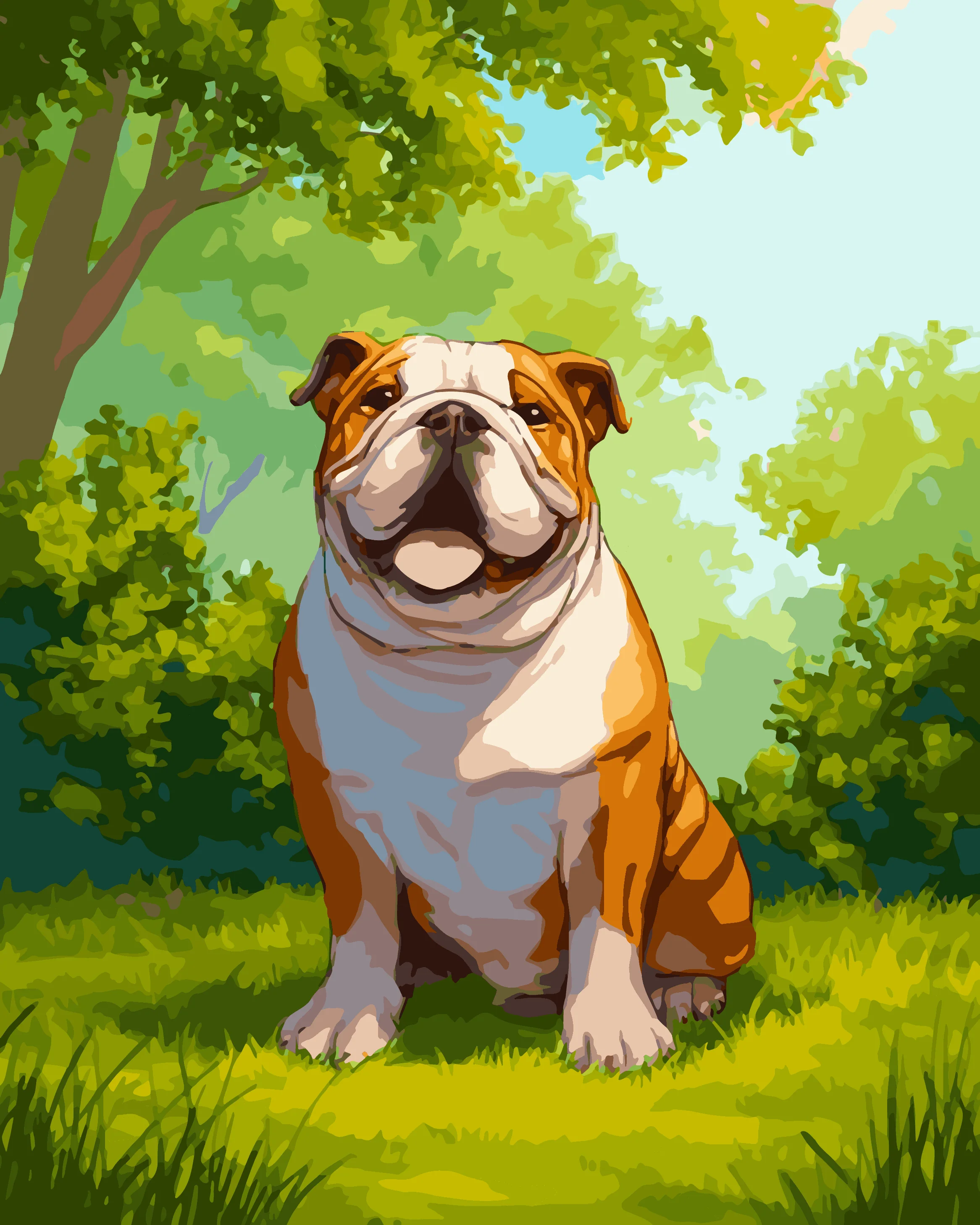 Happy Bulldog - Image 3