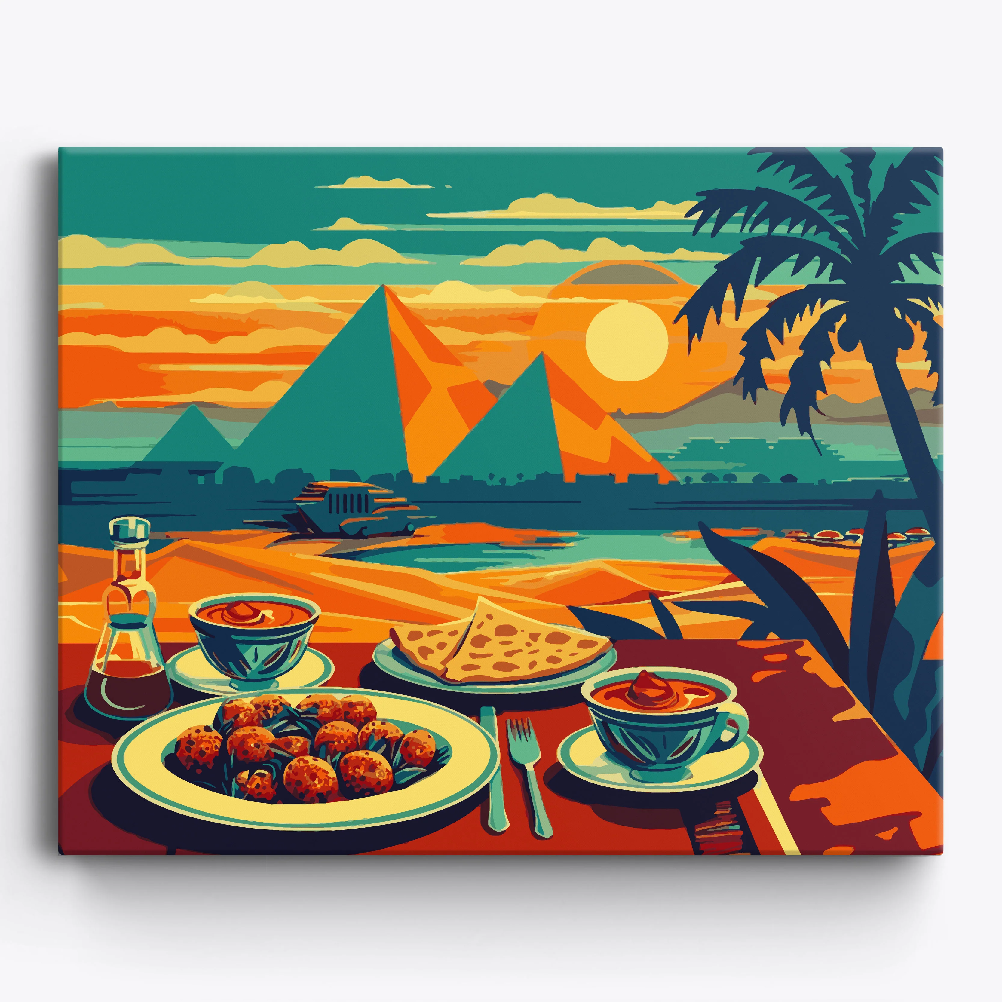 Cairo Falafel at Dusk