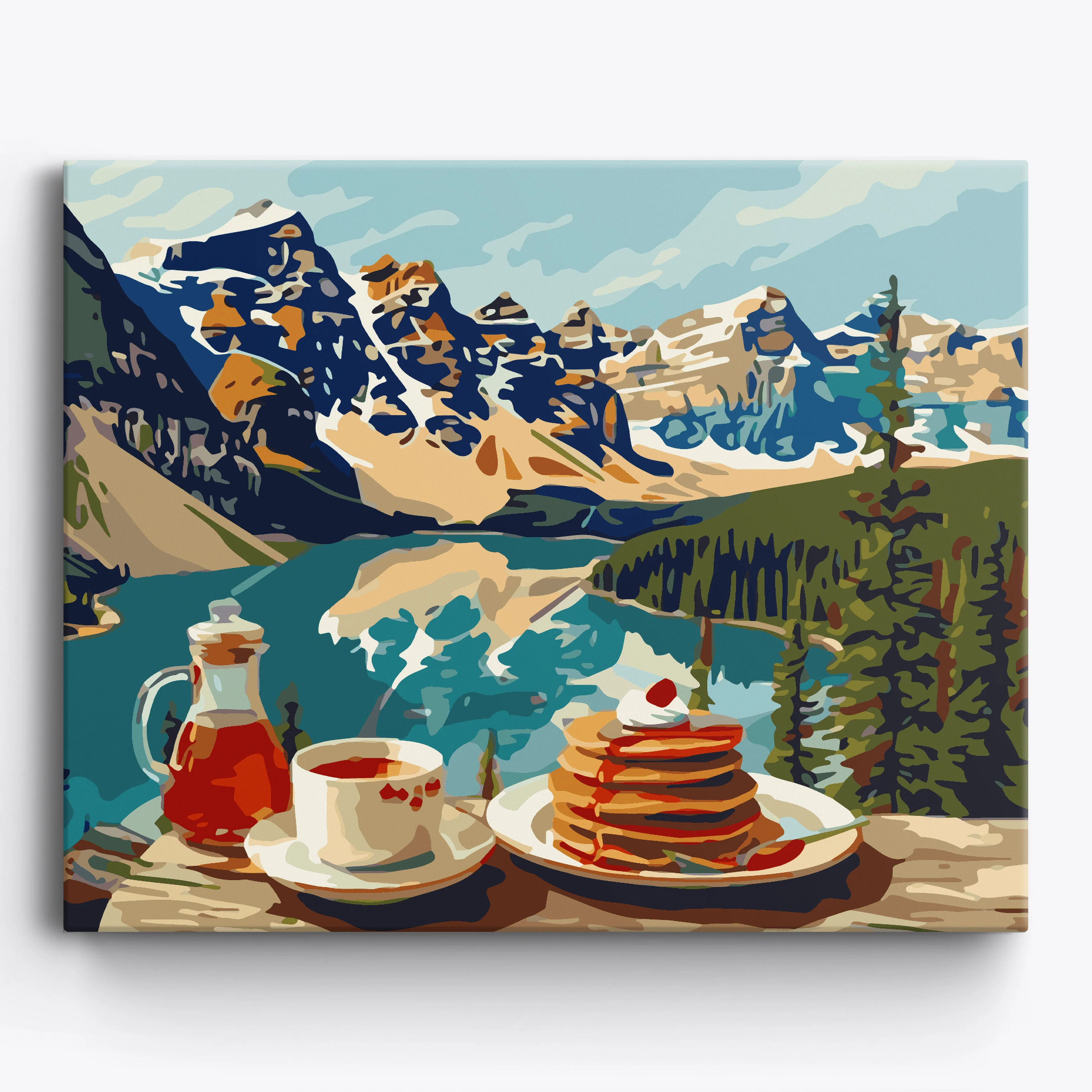 Canadian Lakeside Pancake Morning