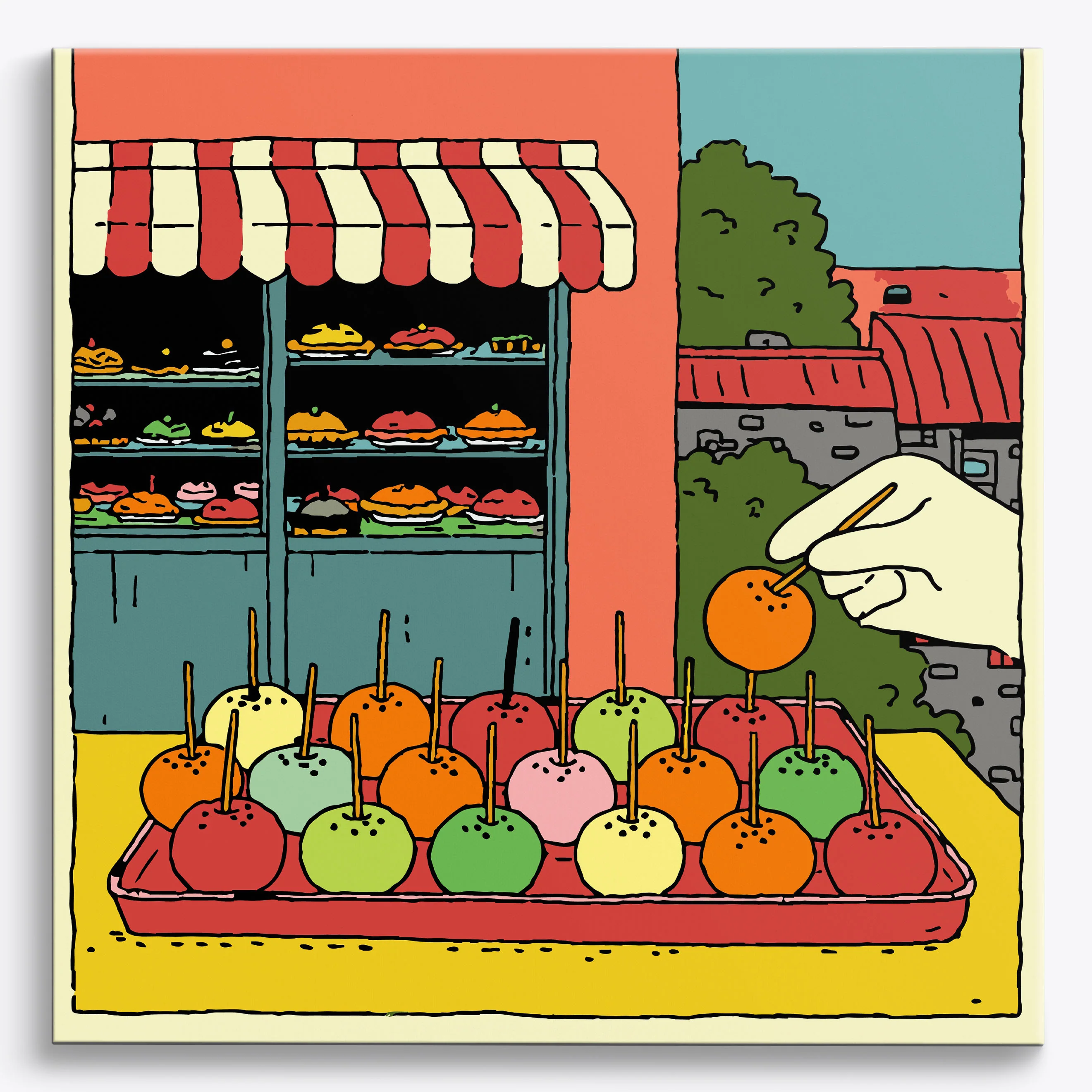 Candied Bakery Scene