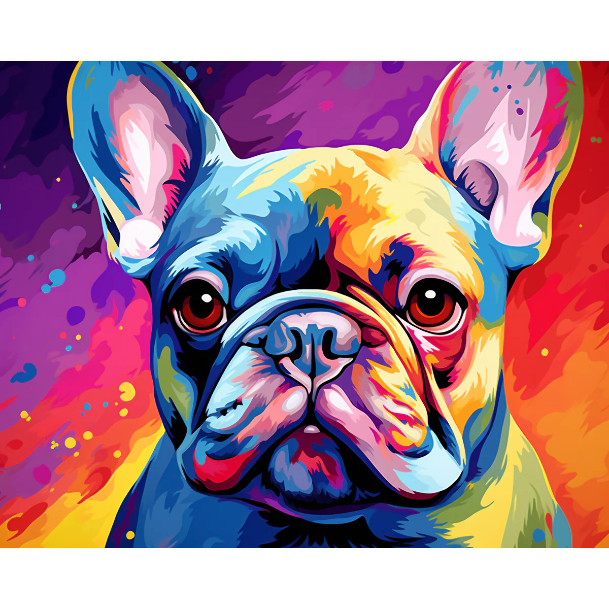 Colorful Canine Contemplation - Image 2
