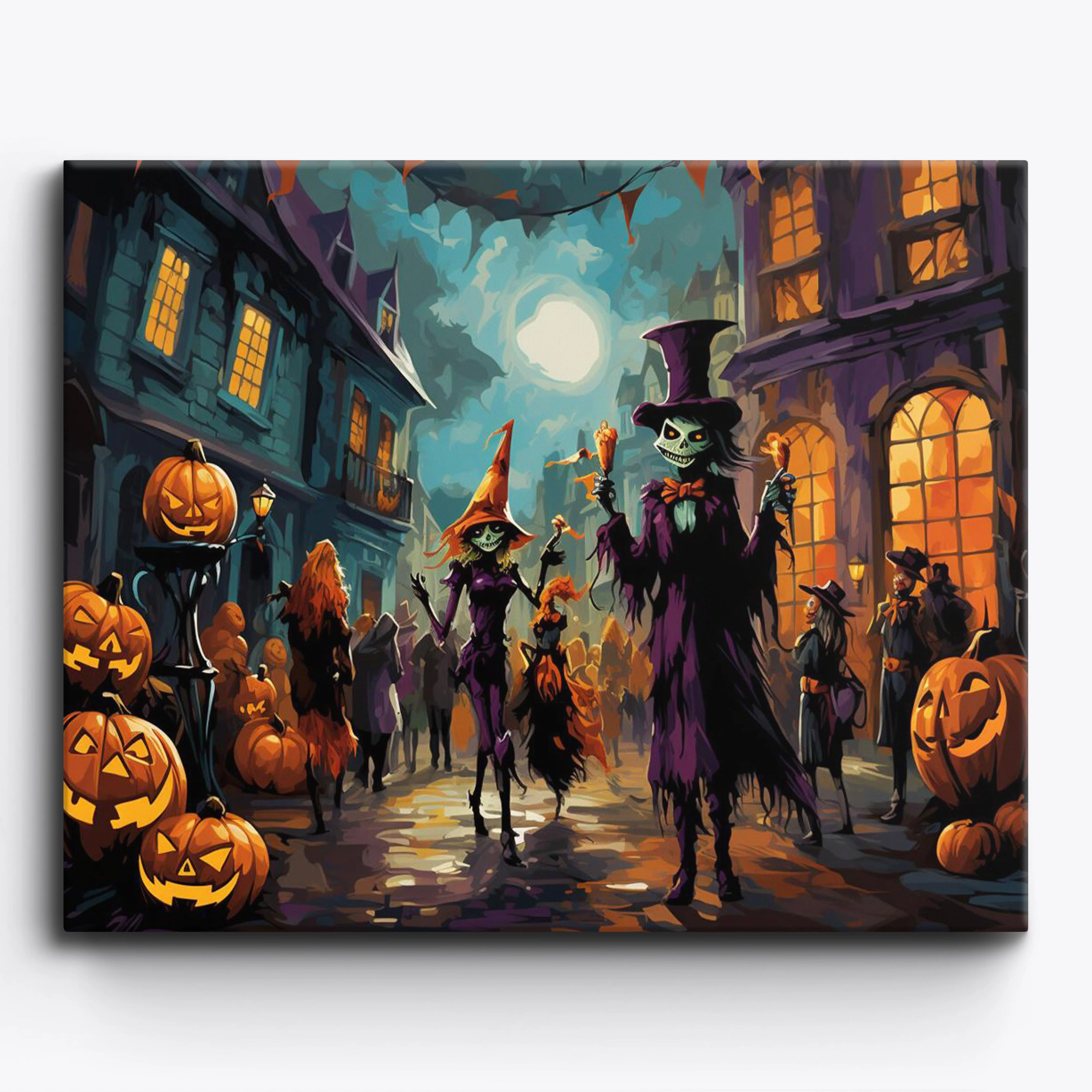 Colorful Halloween Spectacle