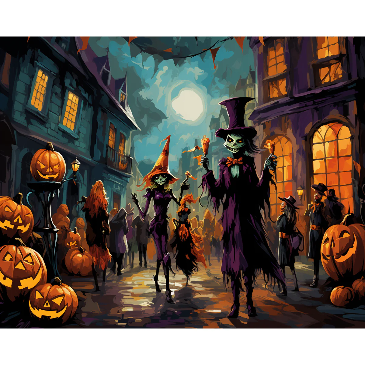 Colorful Halloween Spectacle - Image 2