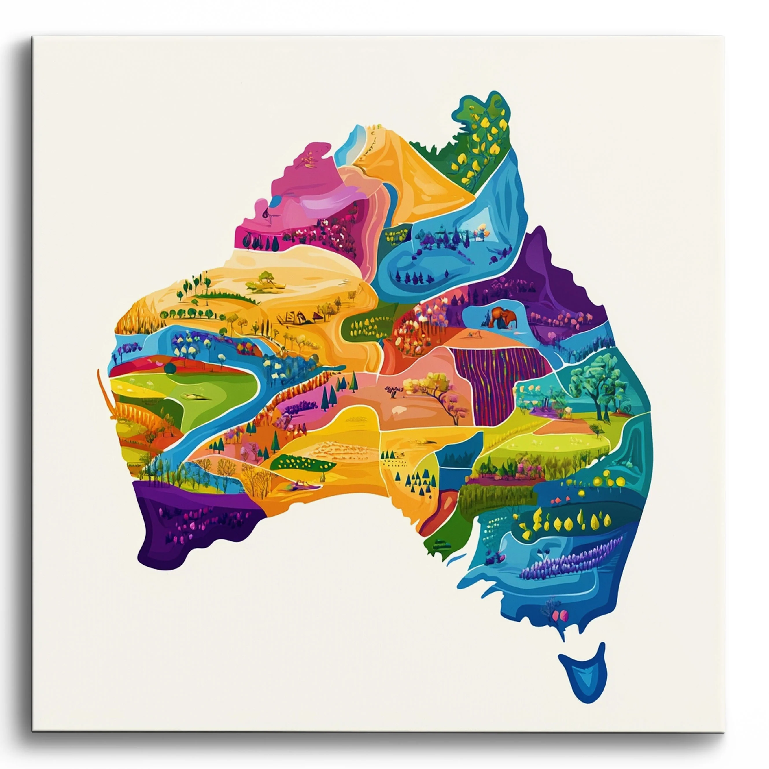 Colorful Regions