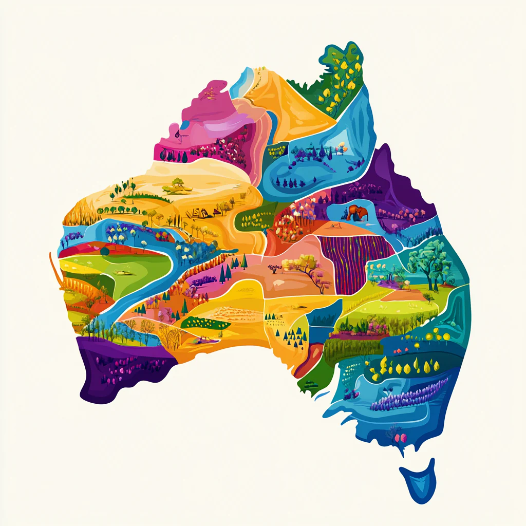 Colorful Regions - Image 2