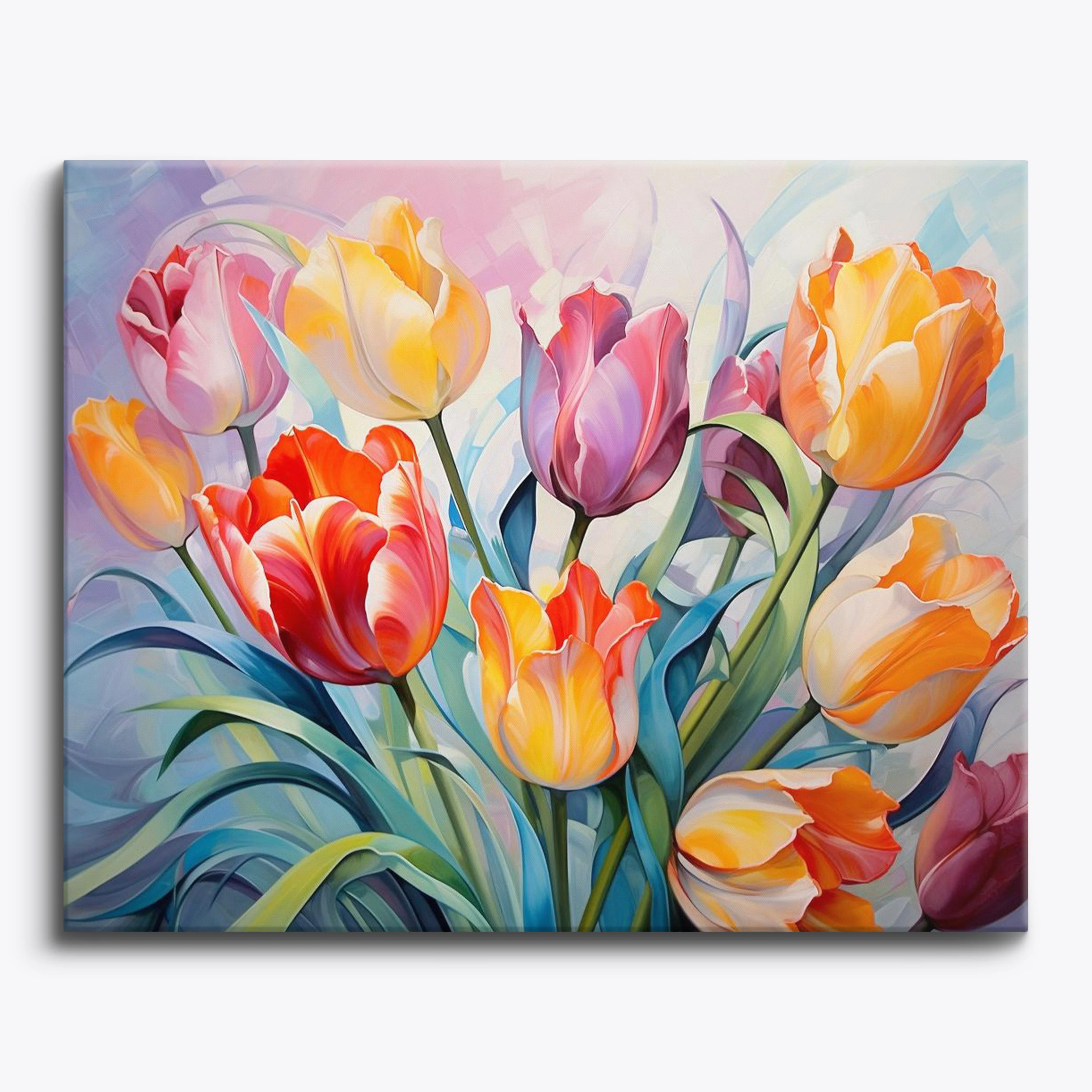 Colorful Tulip Bouquet