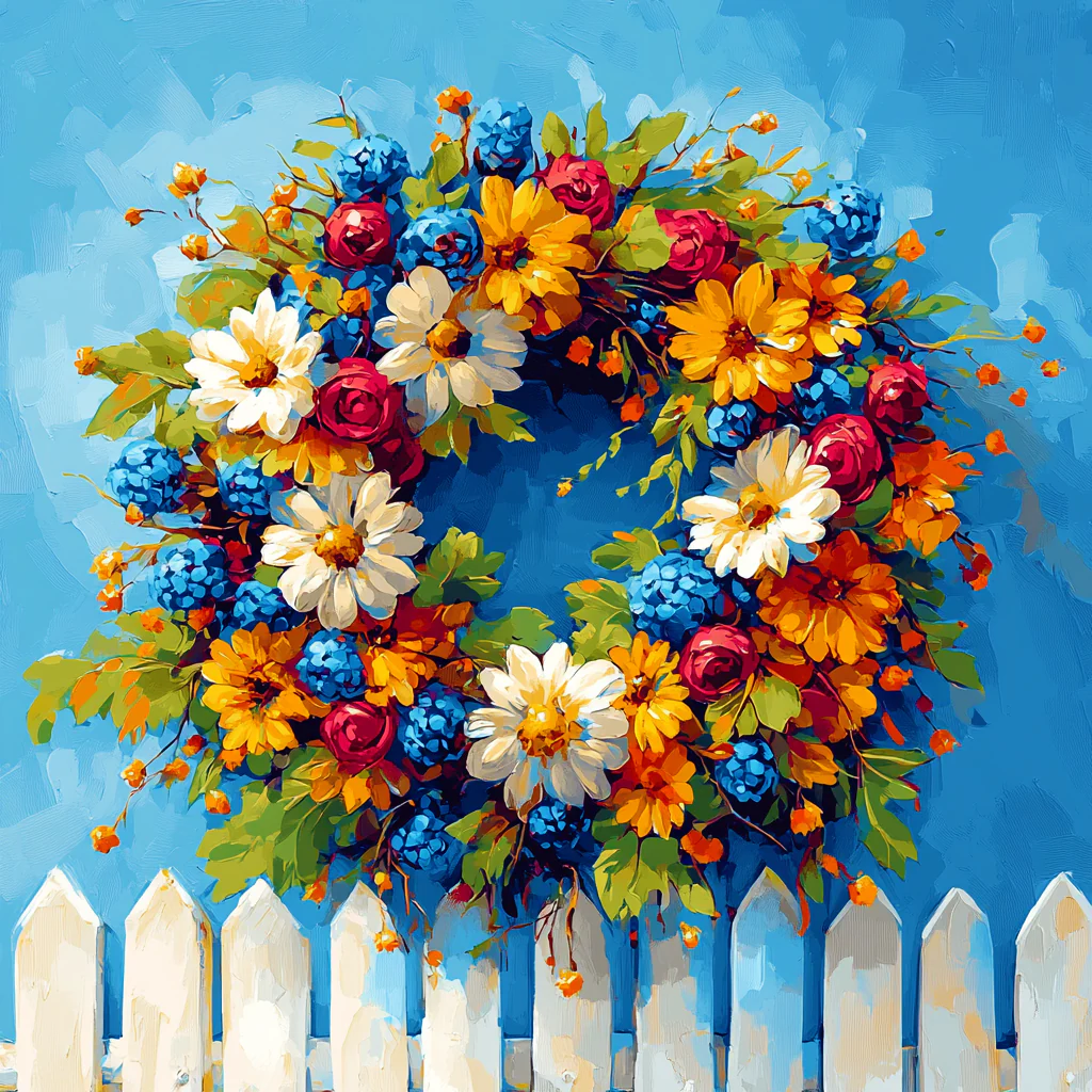 Colorful Wreath - Image 2
