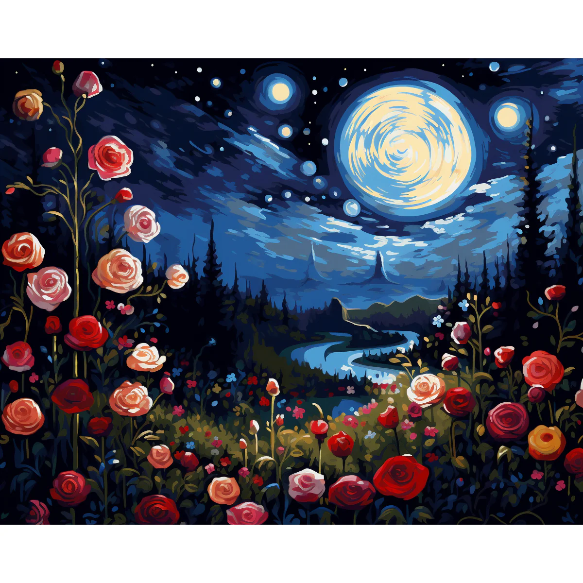Cosmic Rose Garden - Image 2