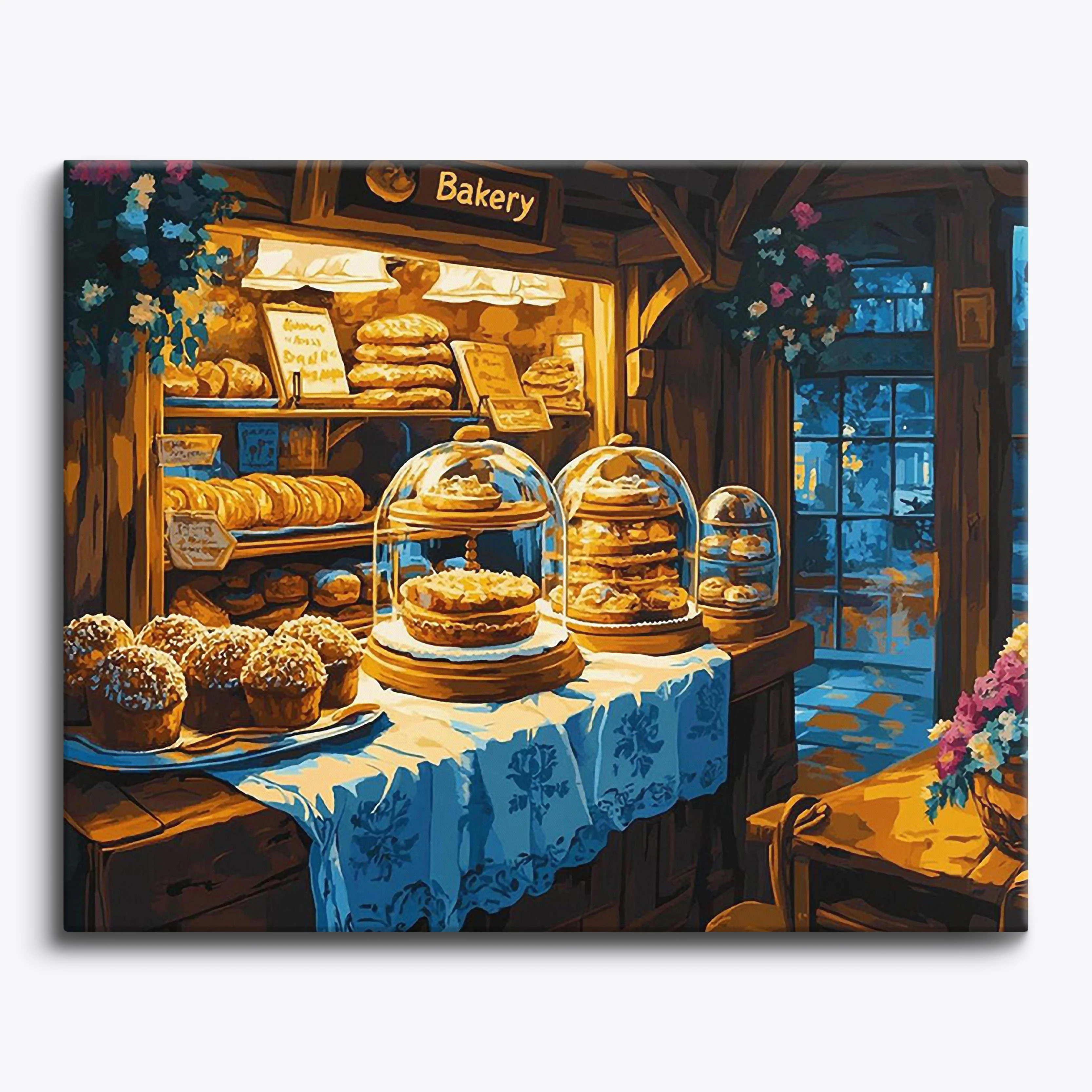 Cozy Pastry Display