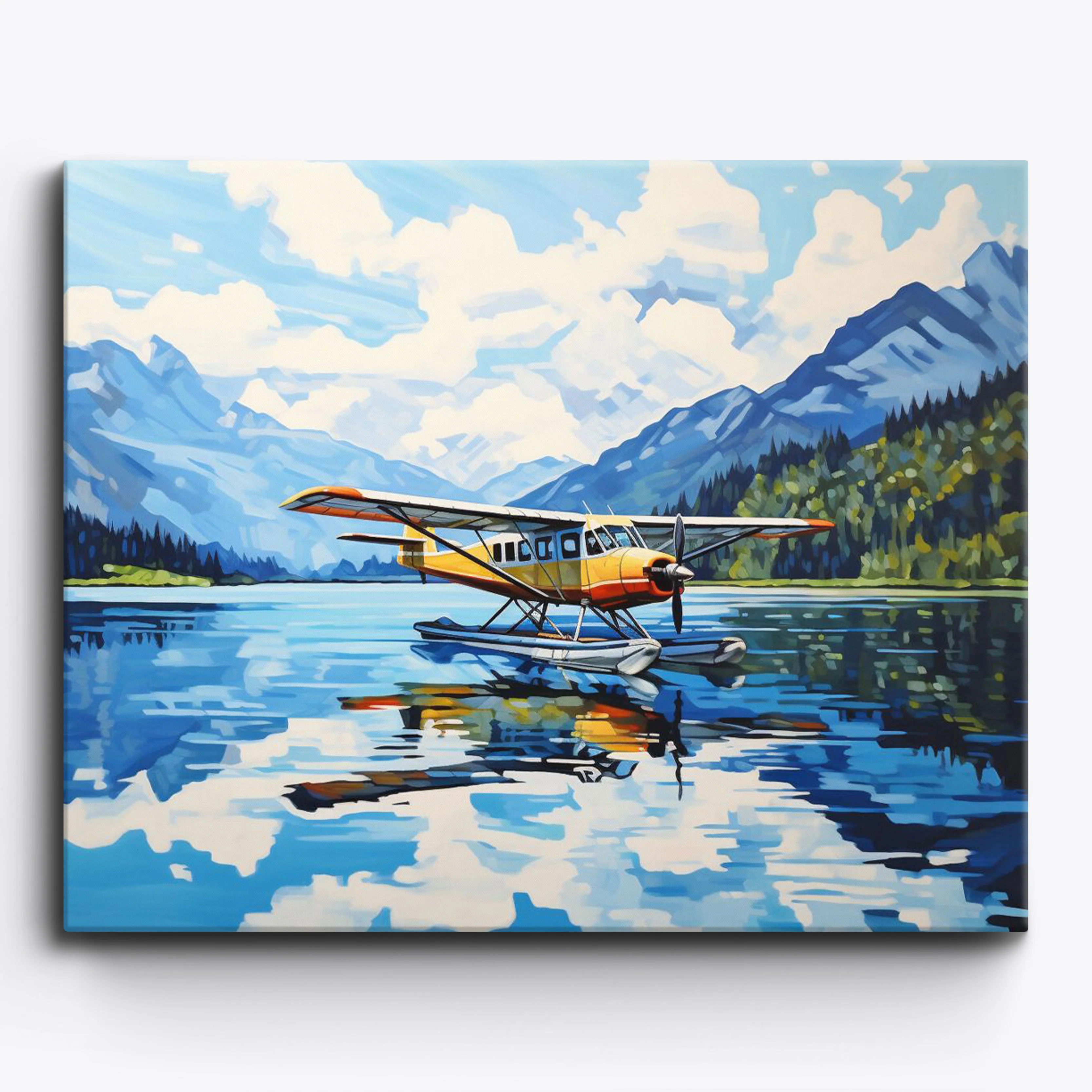 Airplane Lake Landing