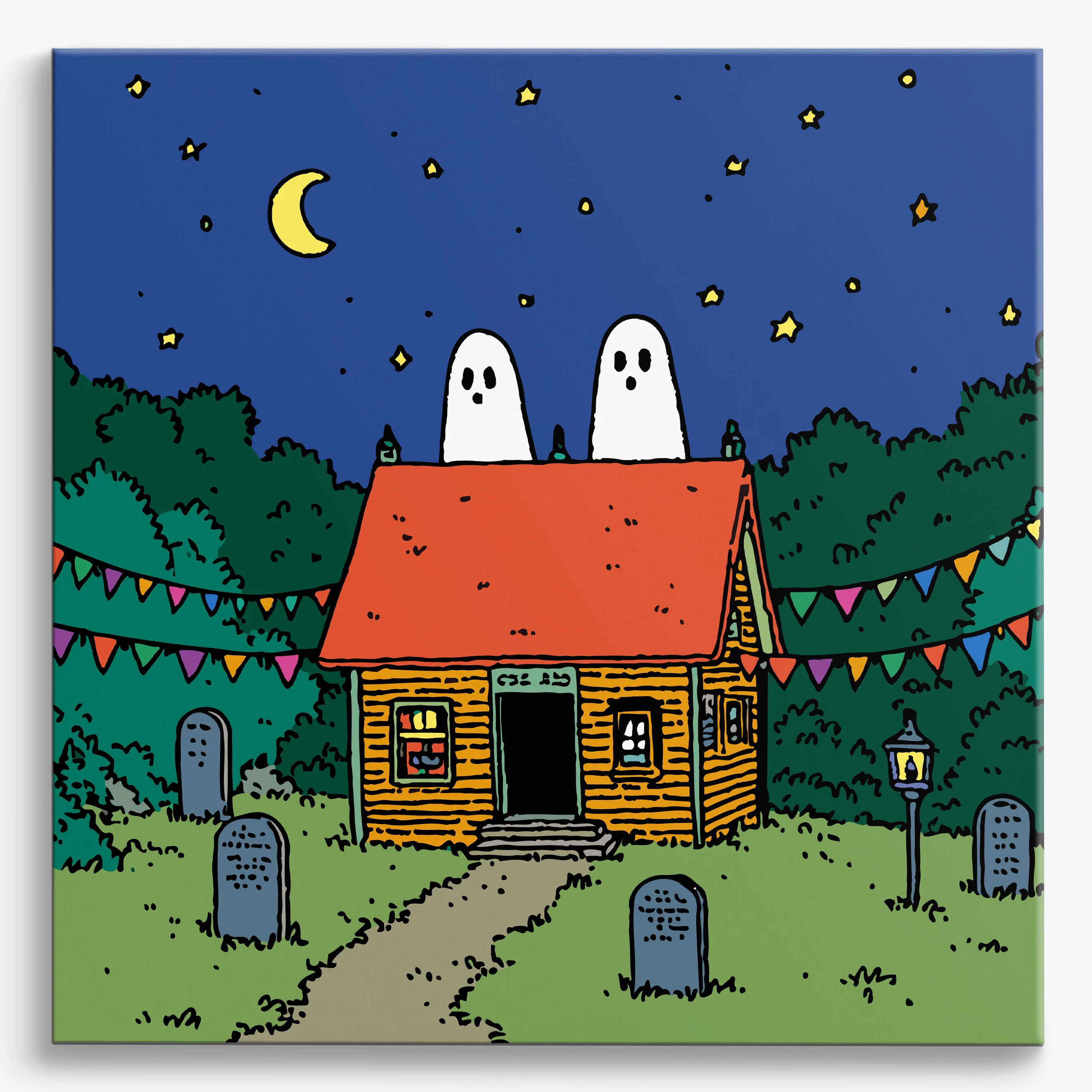Twin Ghost House
