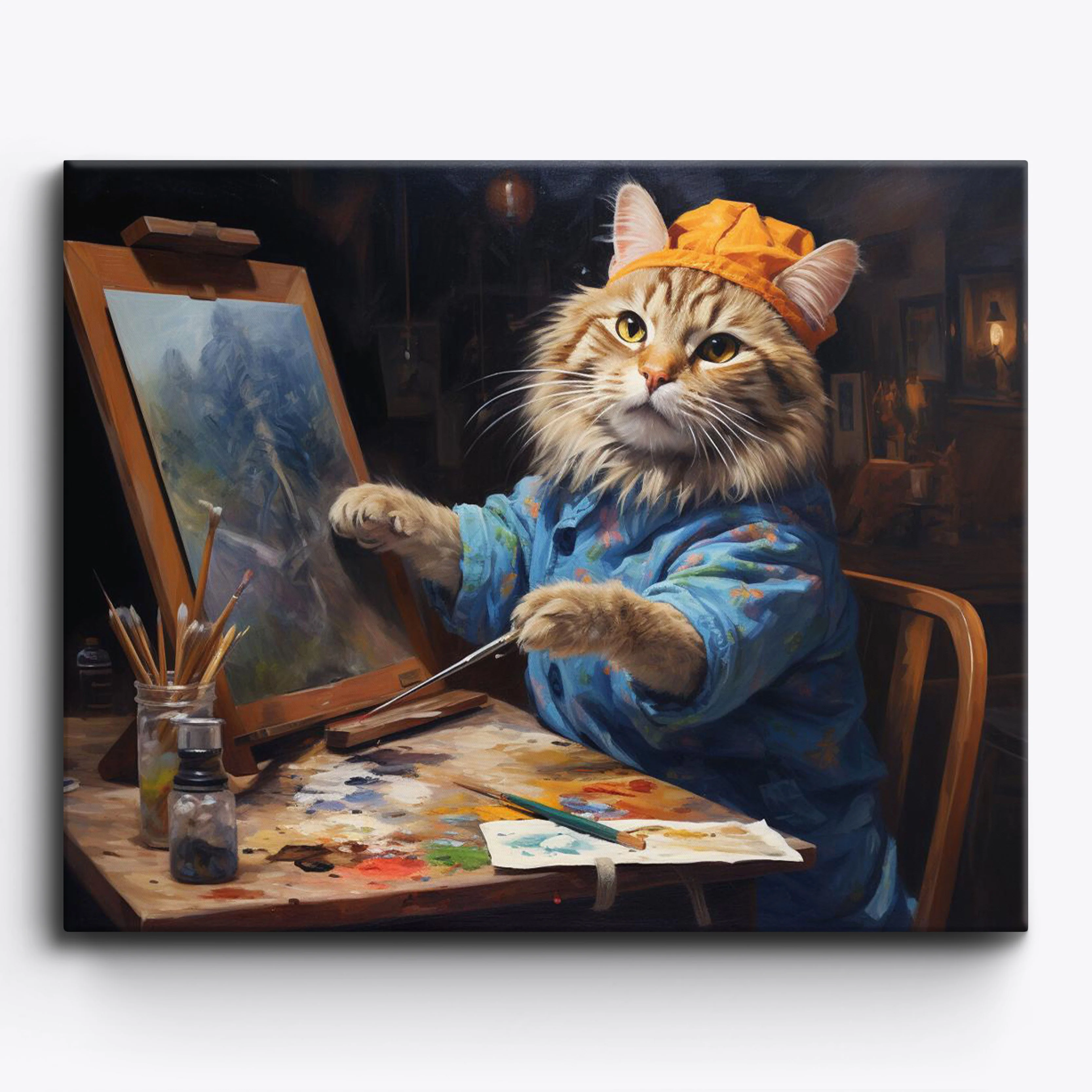 Feline Artist