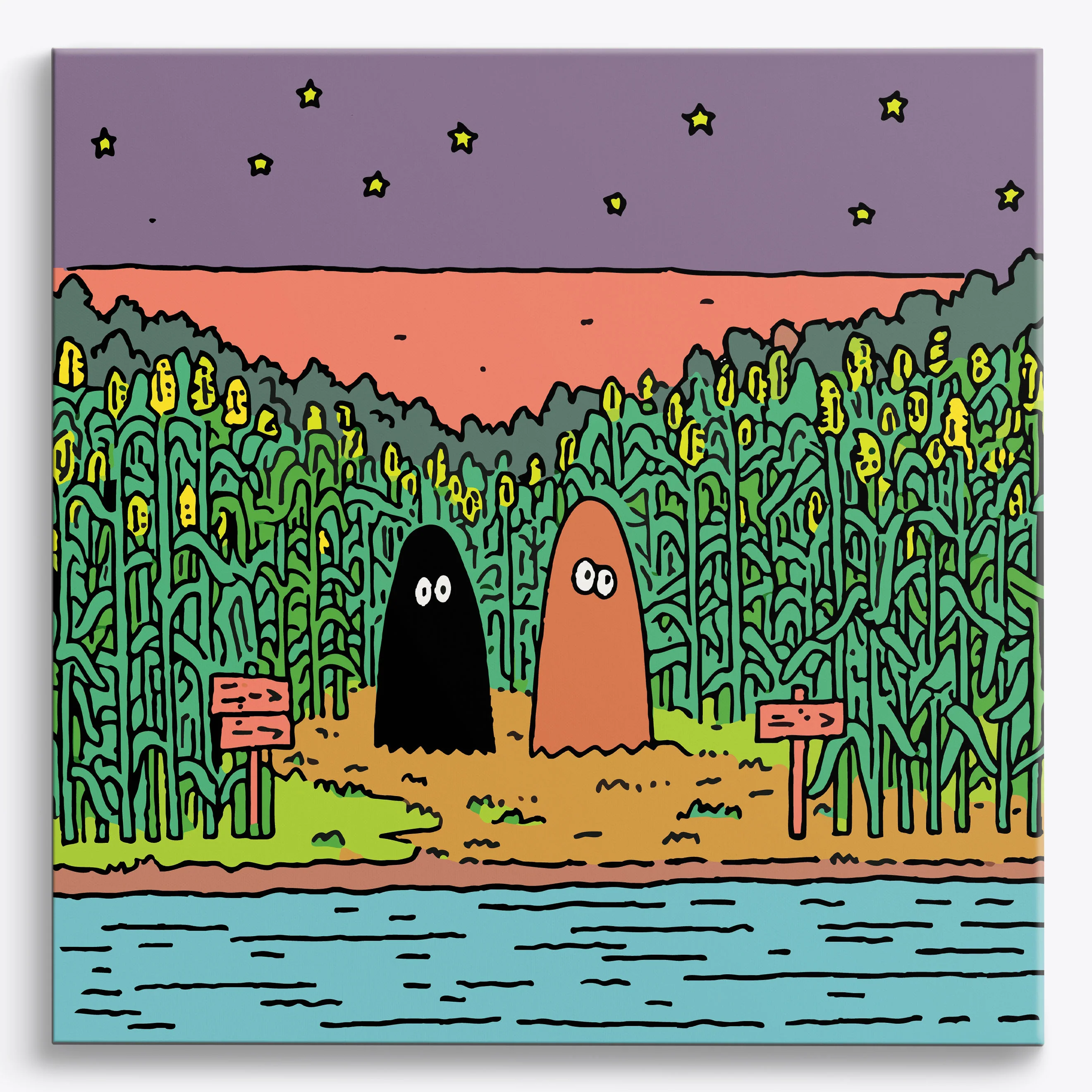 Midnight River Ghosts
