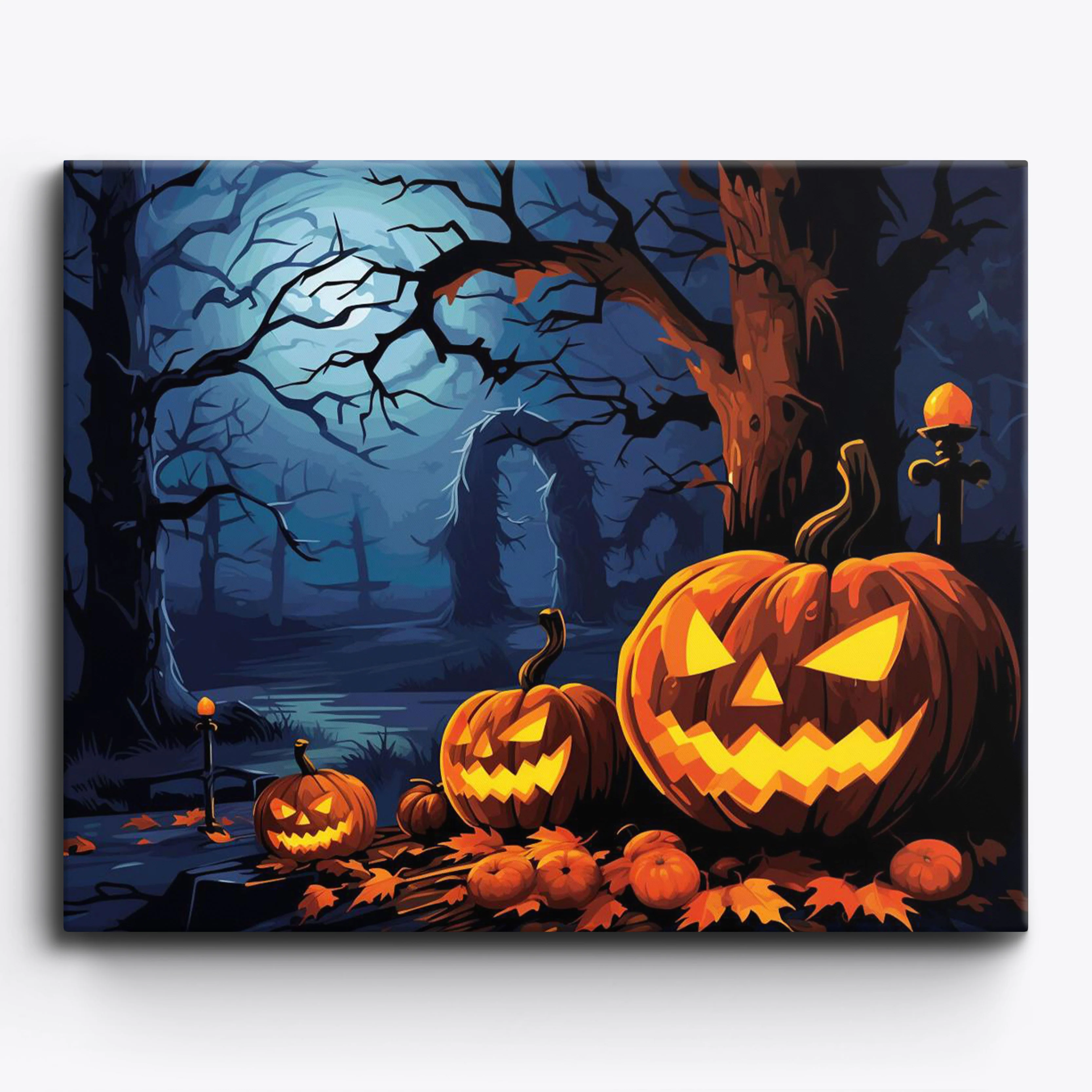 Flickering Pumpkins