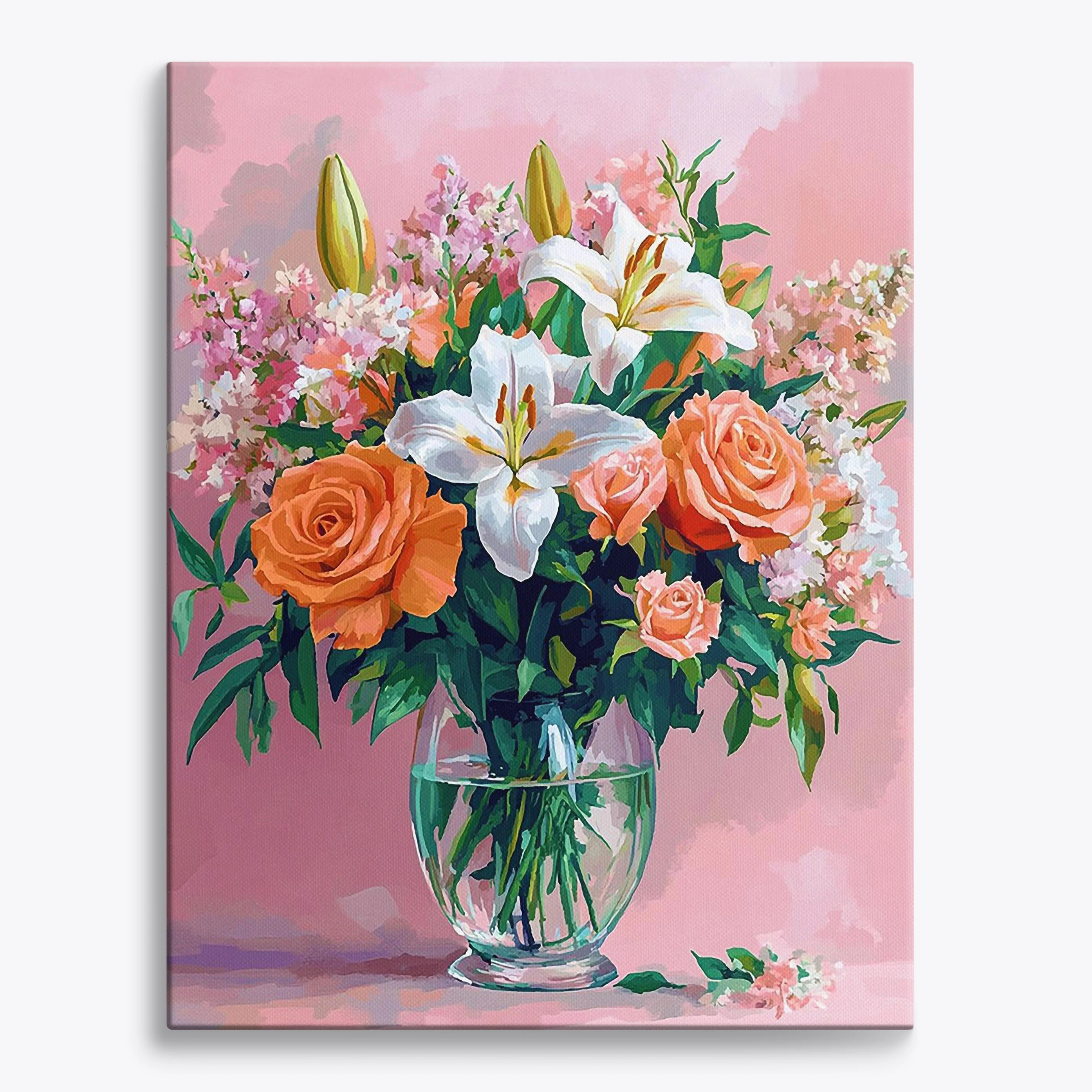 Floral Contrast