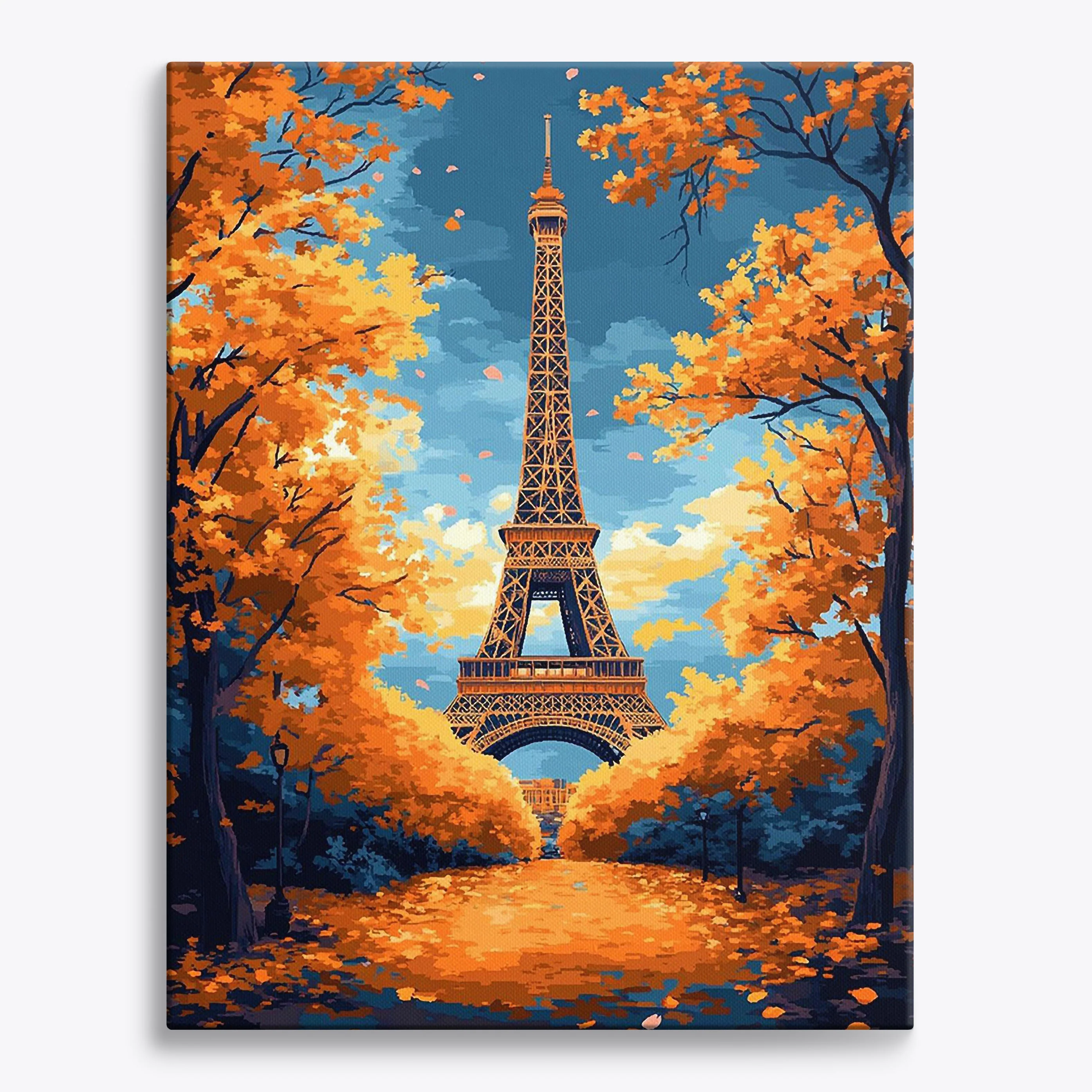 Floral Tower Scene