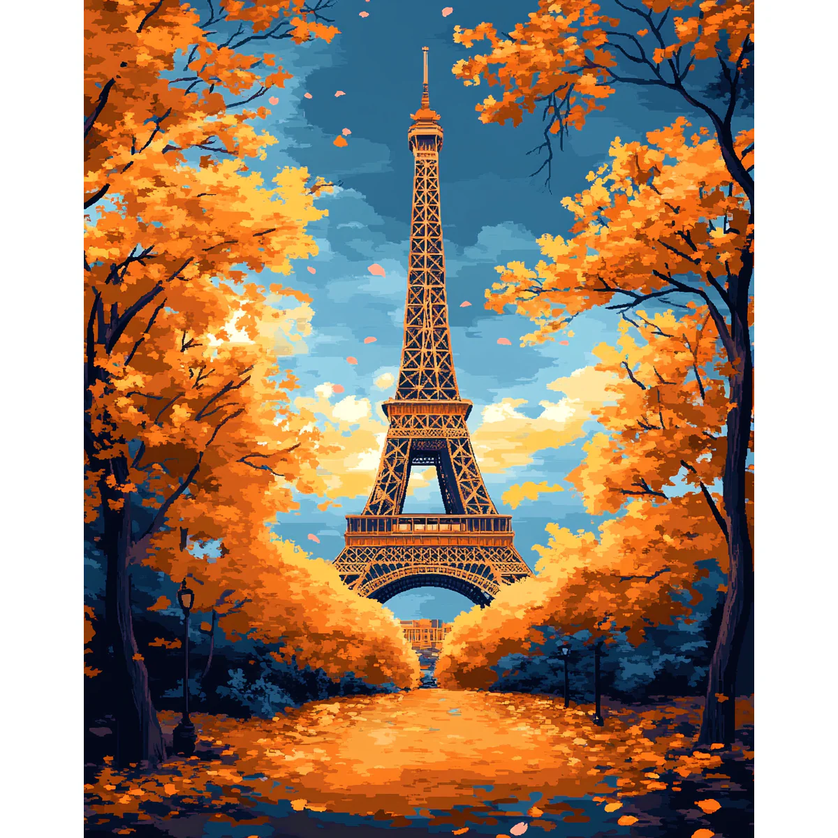 Floral Tower Scene - Image 2