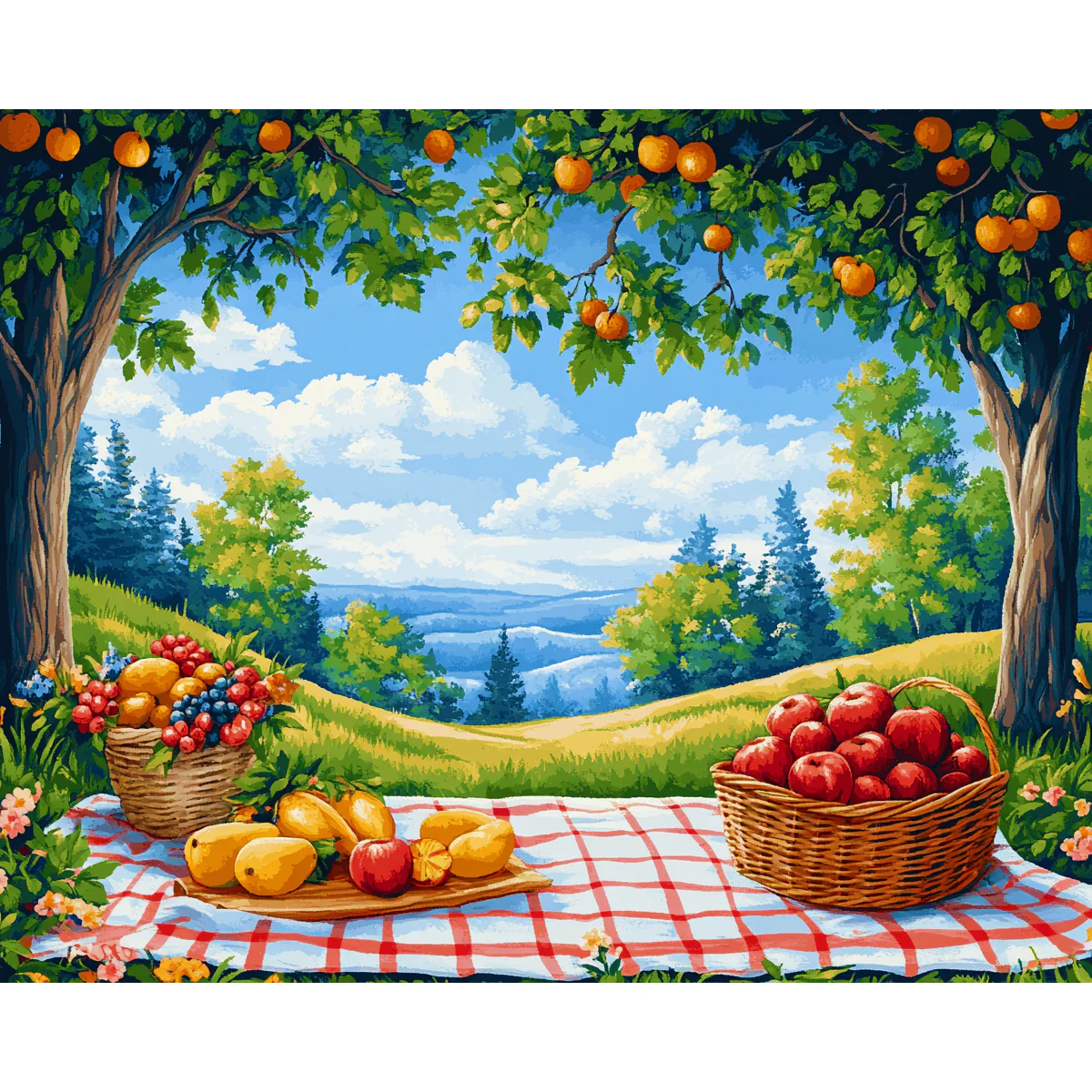 Fruit Basket Picnic - Image 2