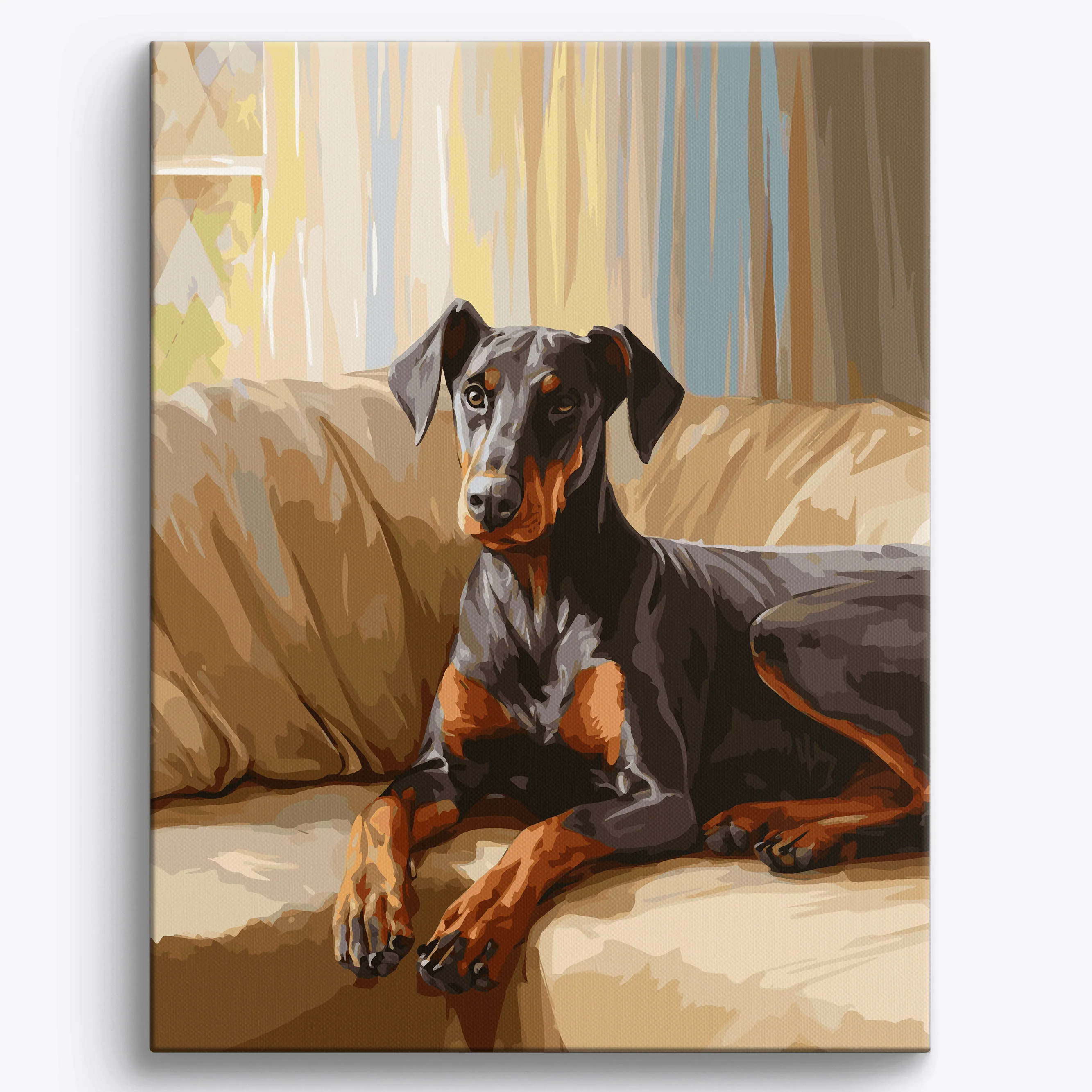 Cozy Doberman
