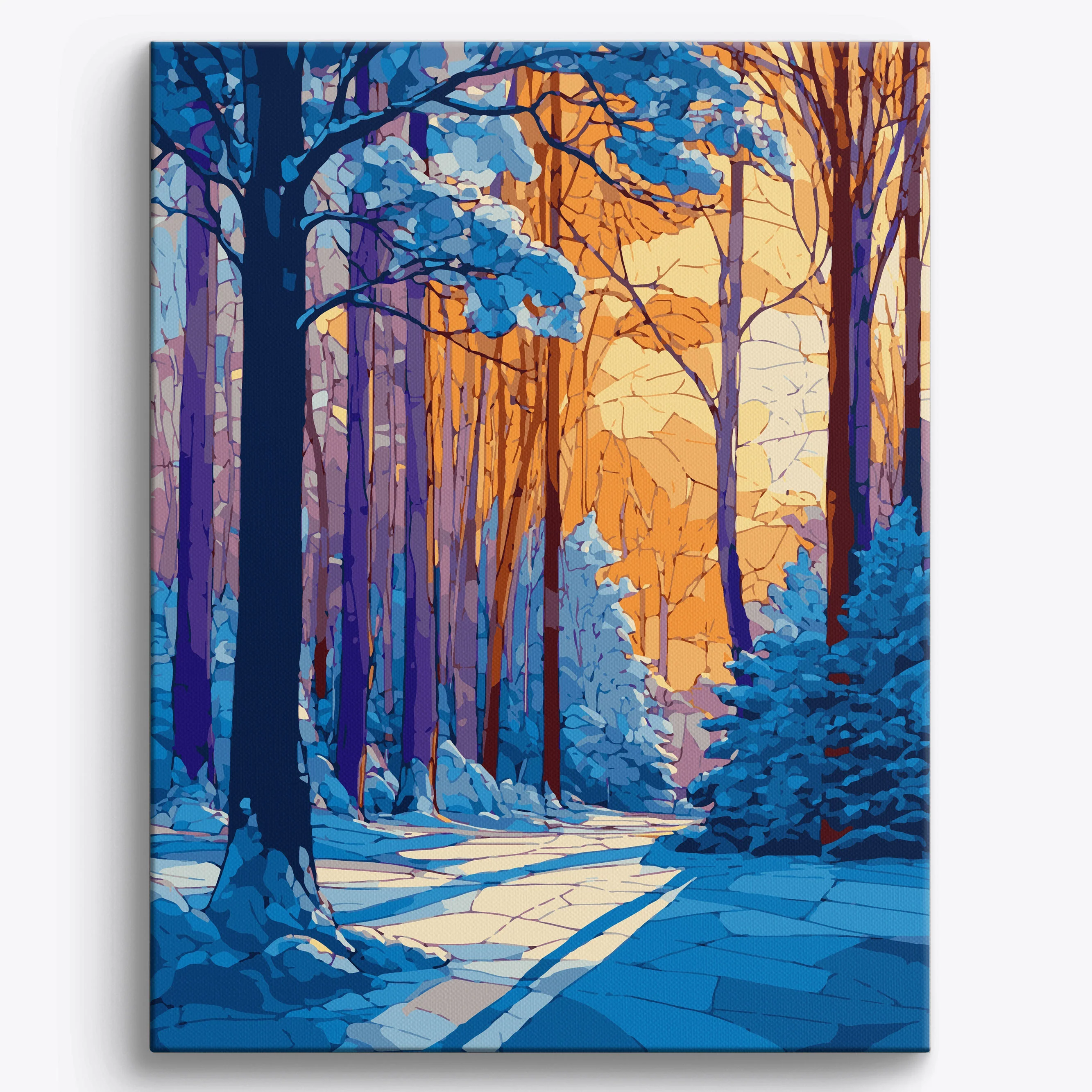 Winter Forest Mosaic - Image 2
