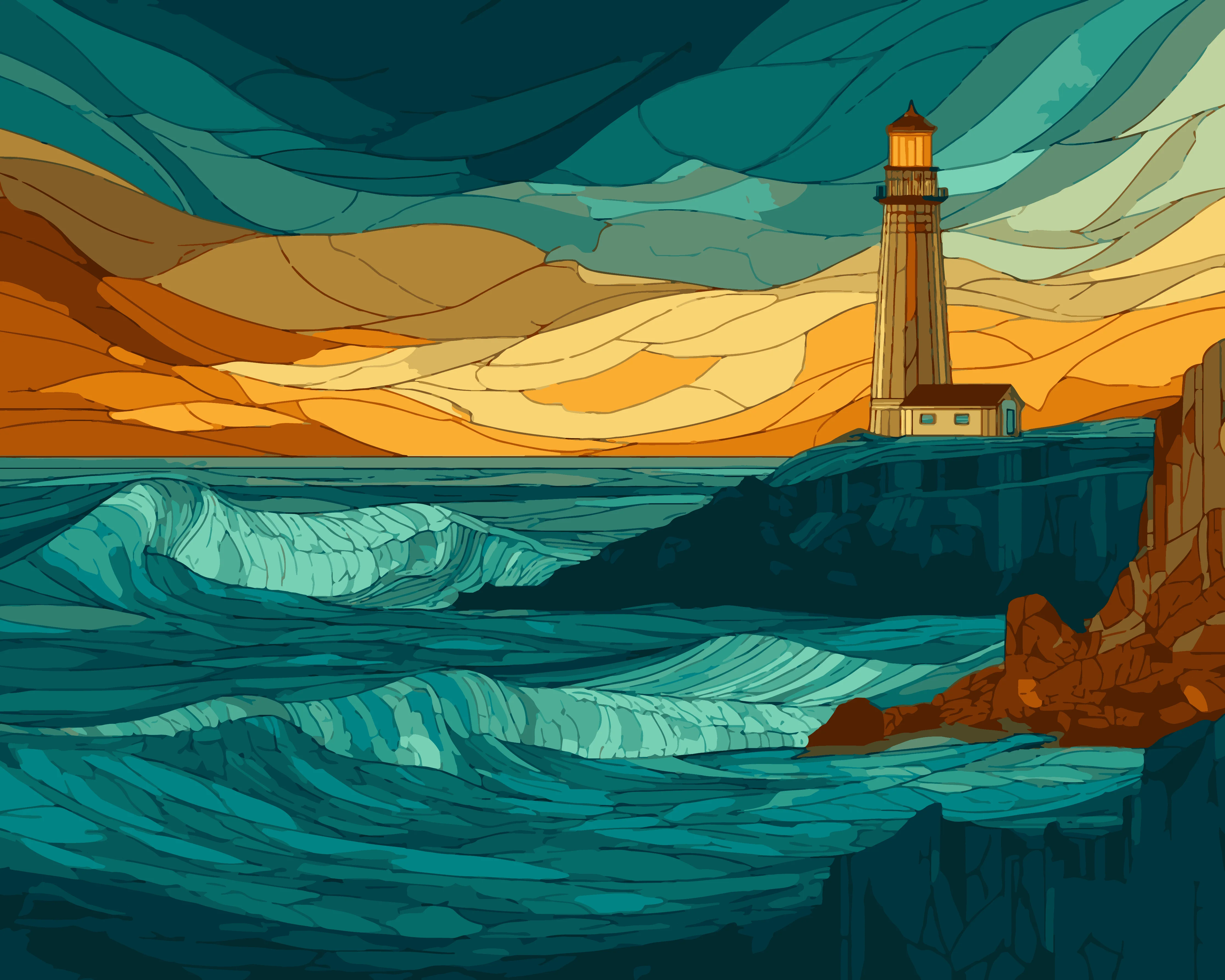 Geometric Lighthouse - Image 3