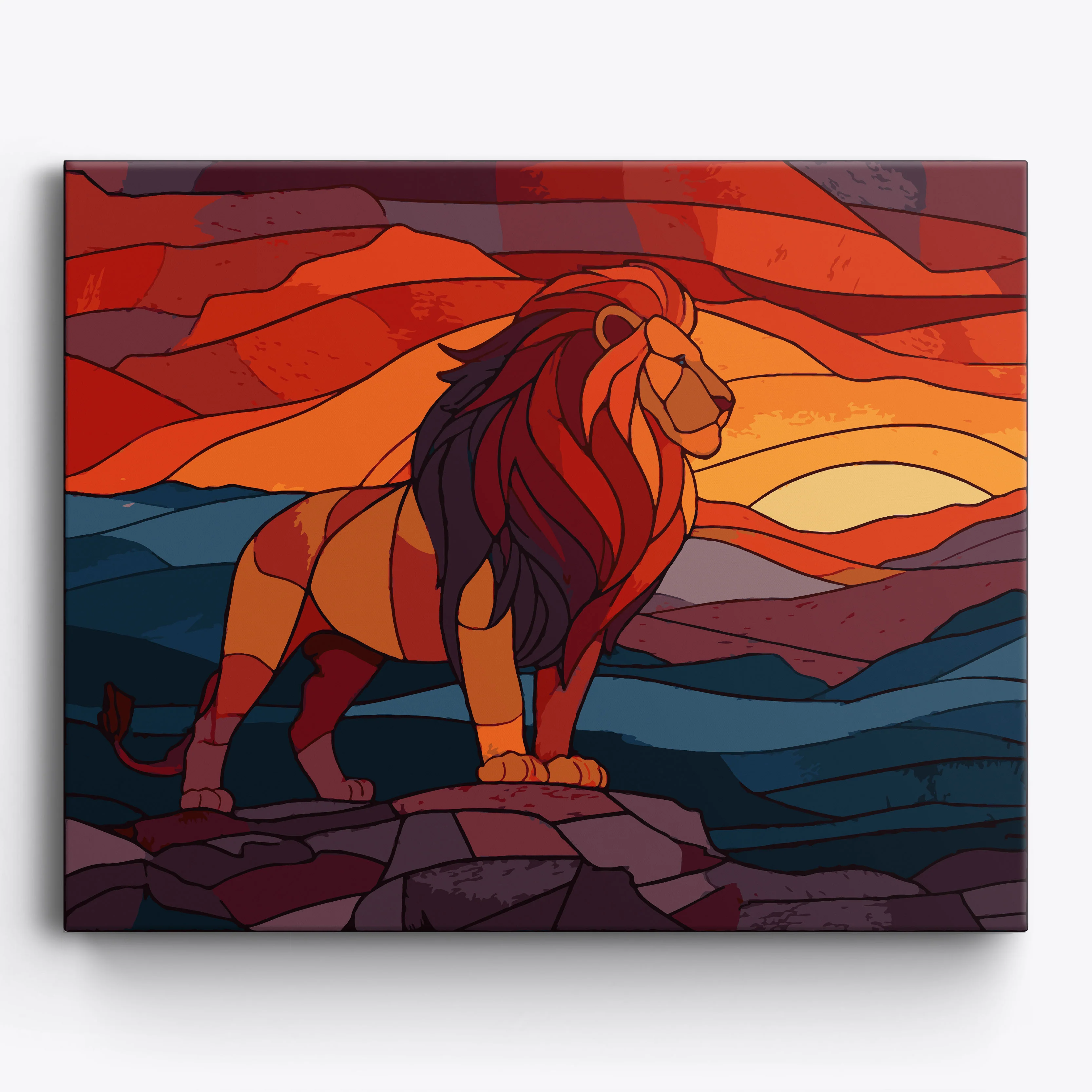 Geometric Lion - Image 2