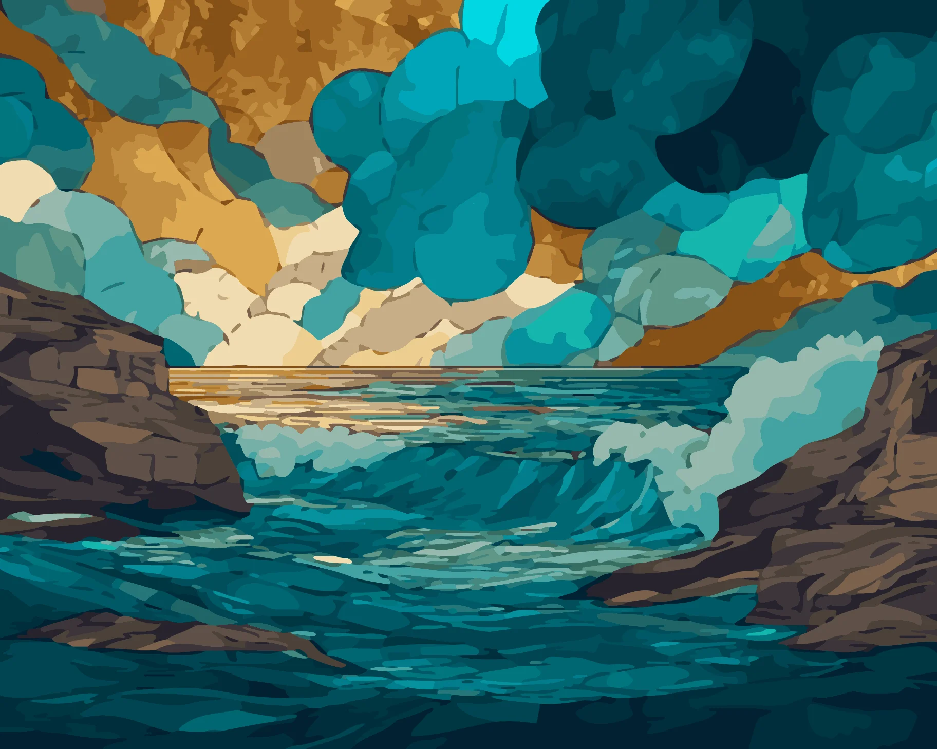 Geometric Ocean - Image 3