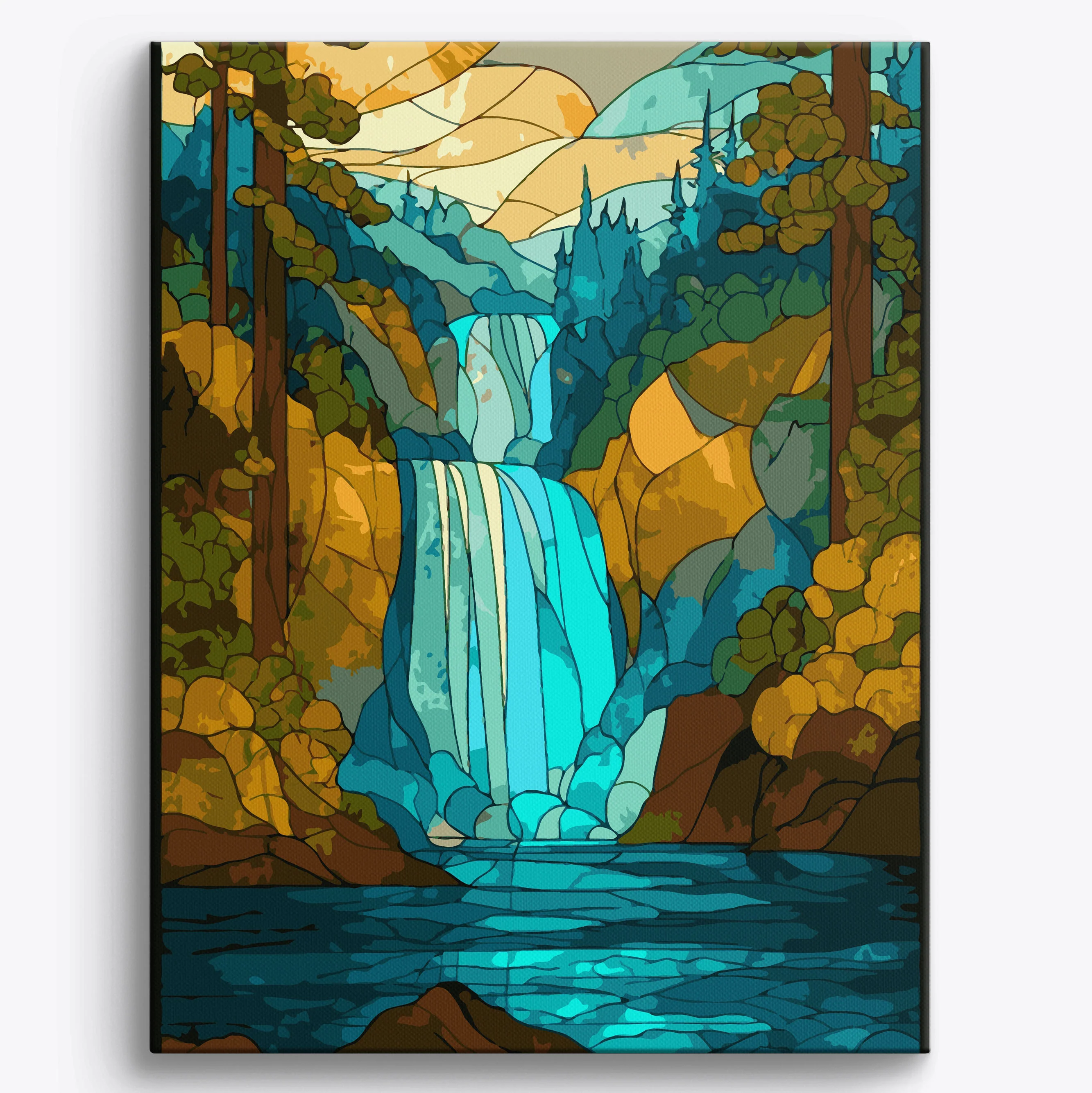 Geometric Waterfall - Image 2