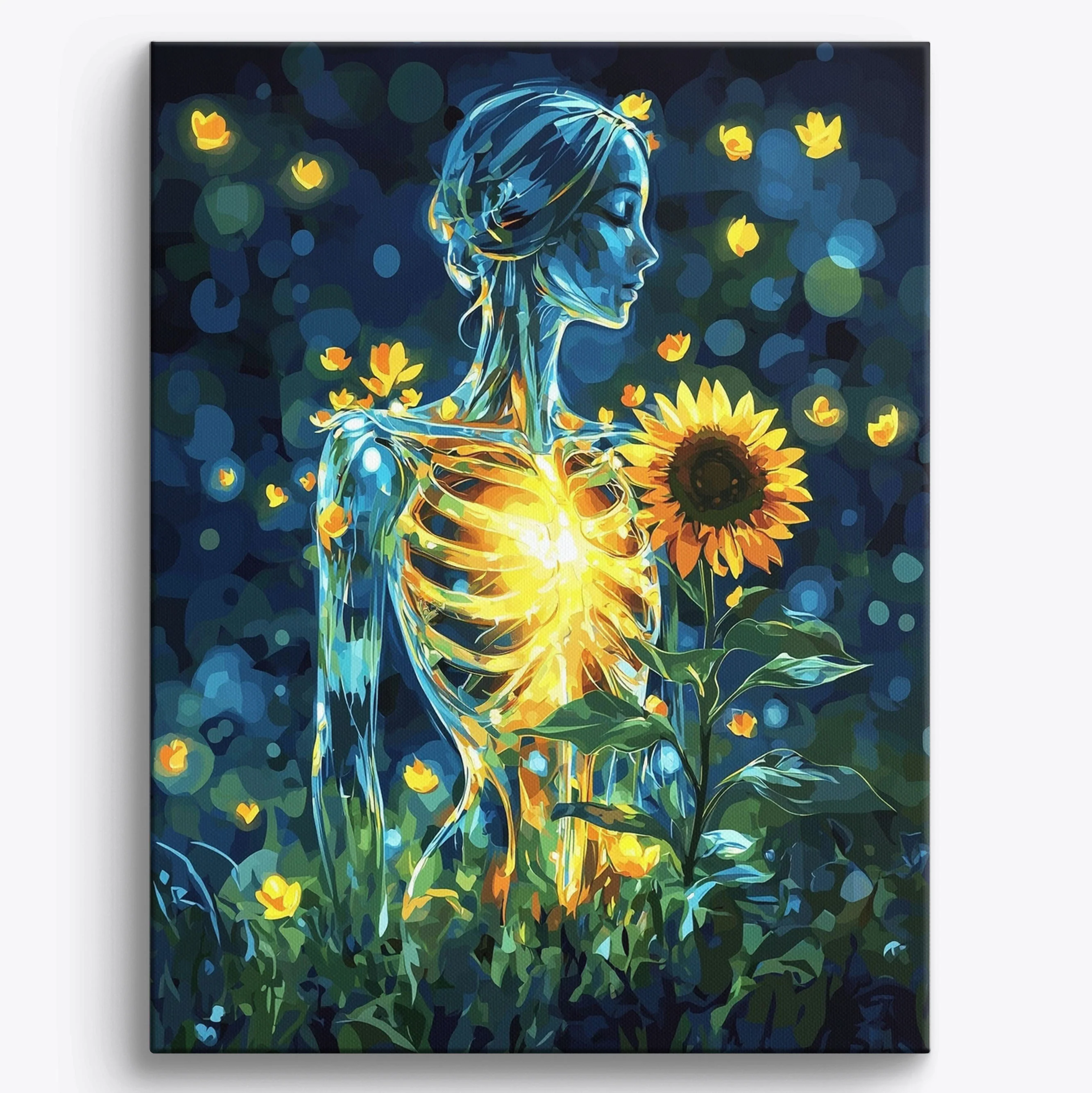 Glass Sunflower