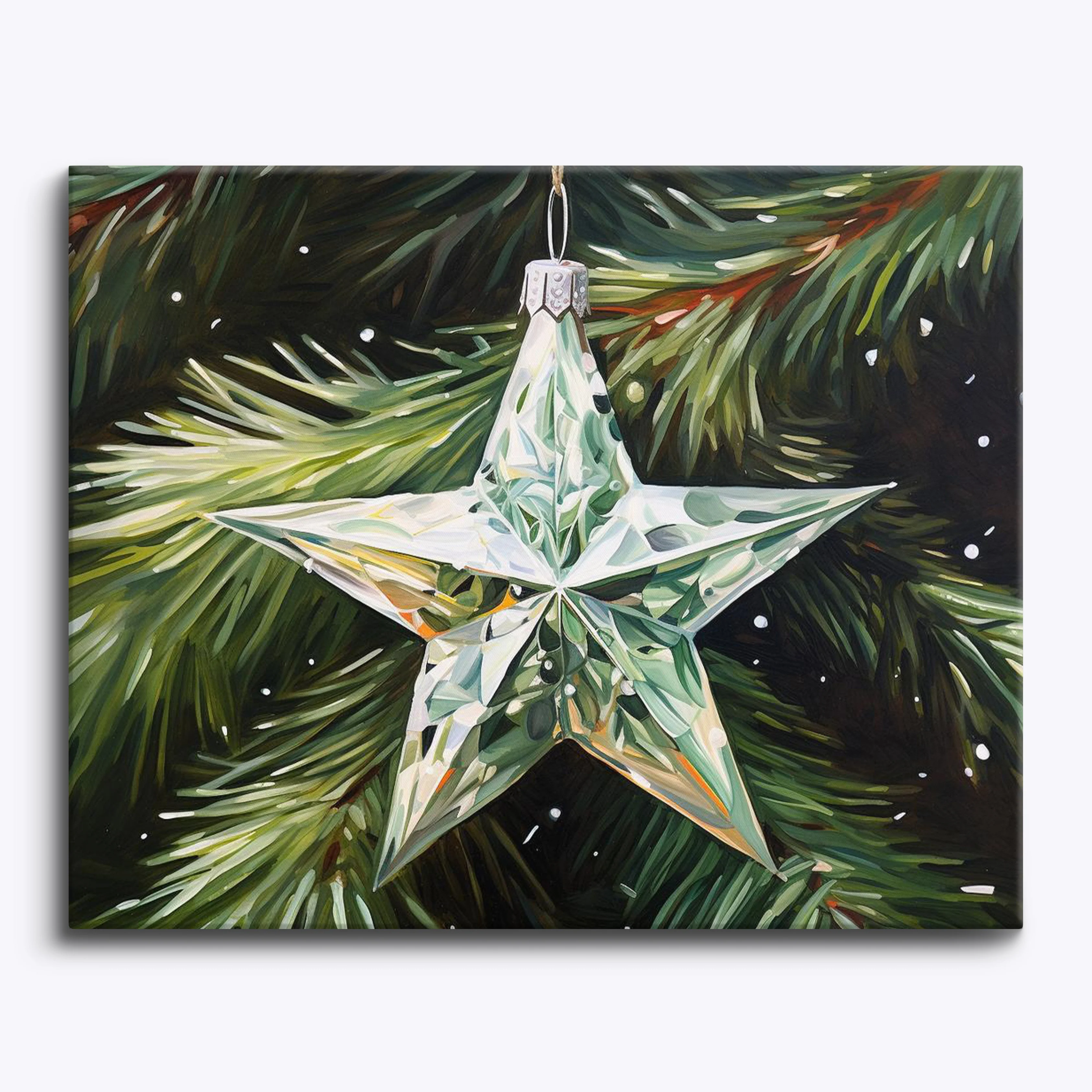 Glimmering Star Ornament