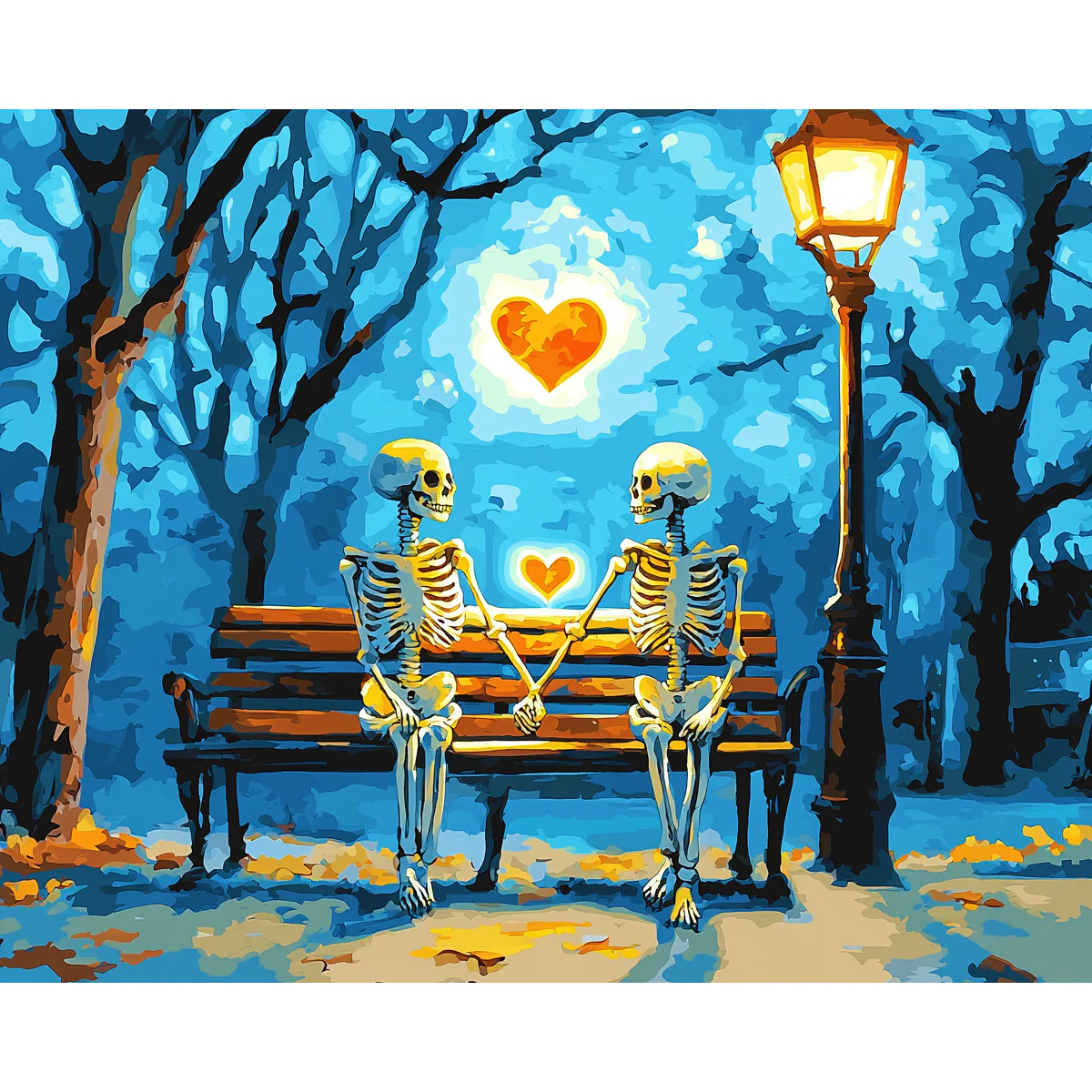 Glowing Heart Embrace - Image 2