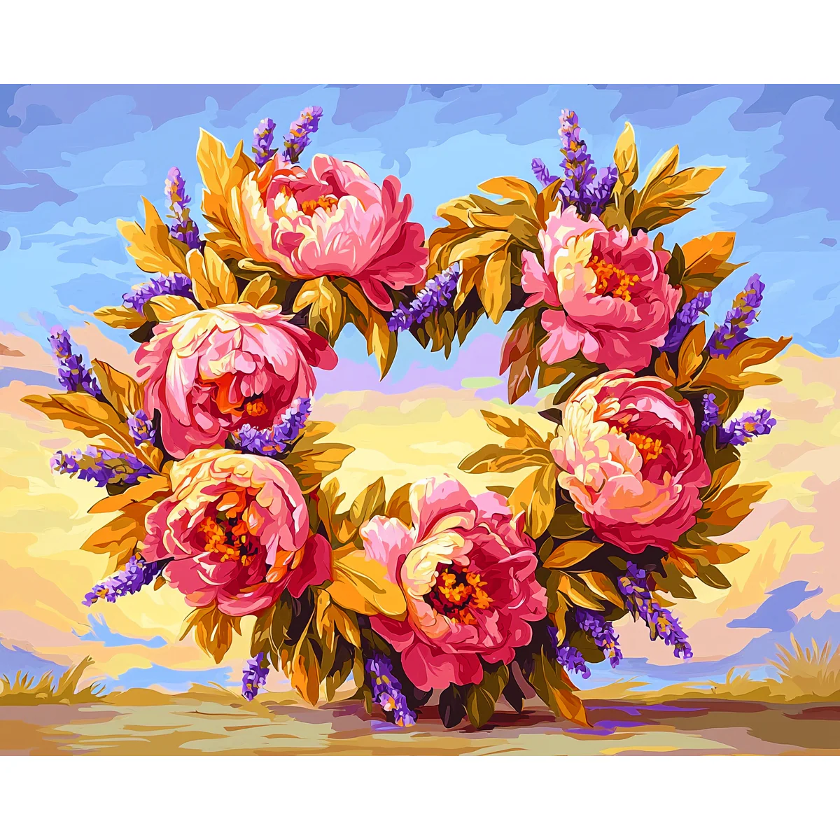 Golden Lavender Serenity - Image 2