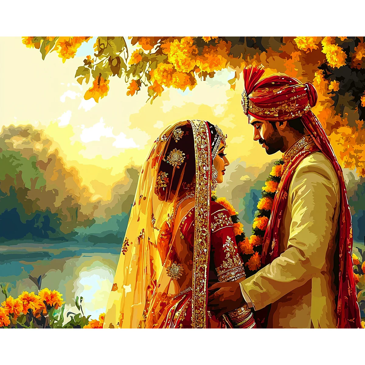 Golden Nuptial Bliss - Image 2