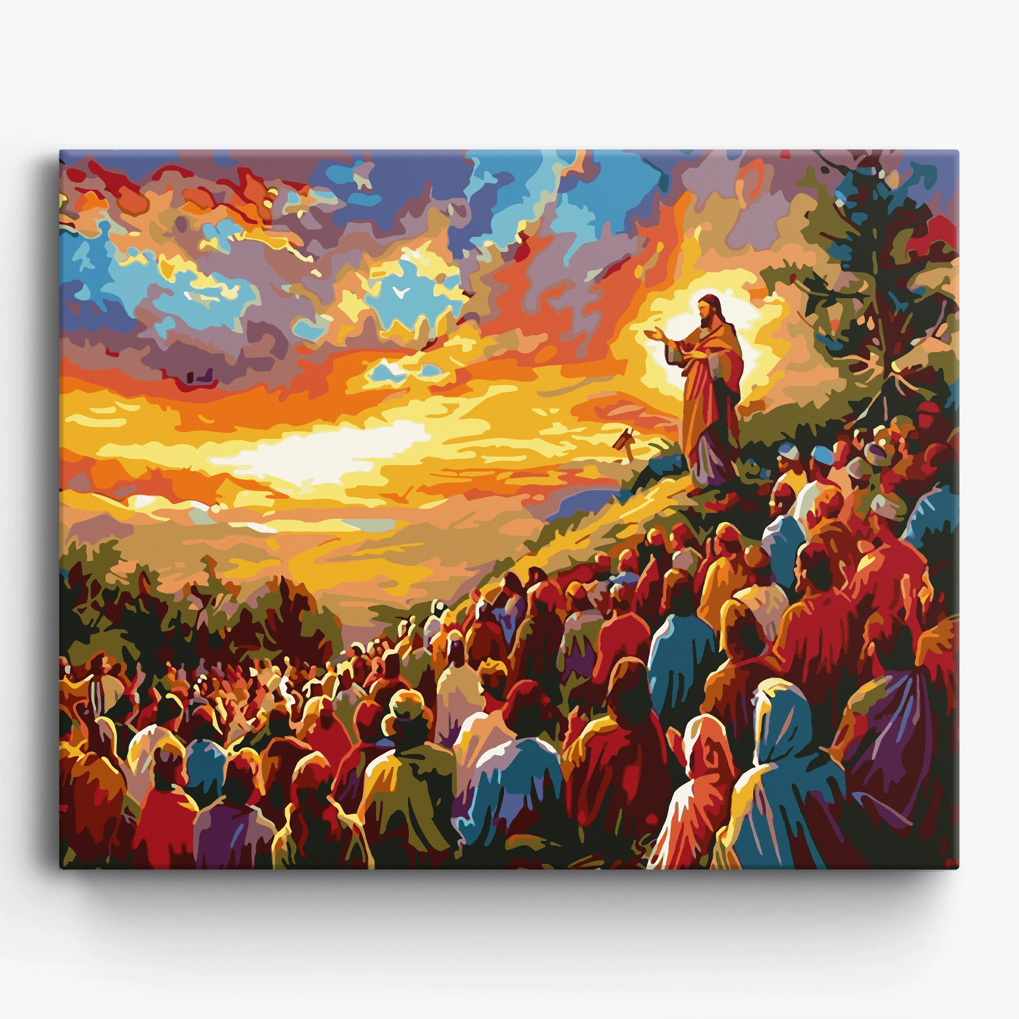 Hillside Sermon Sunset