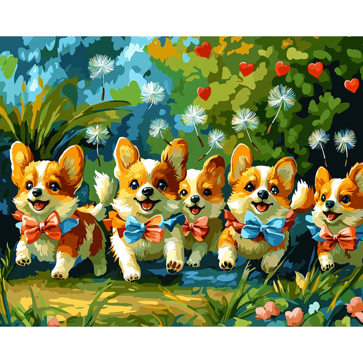 Joyful Corgi Garden - Image 2