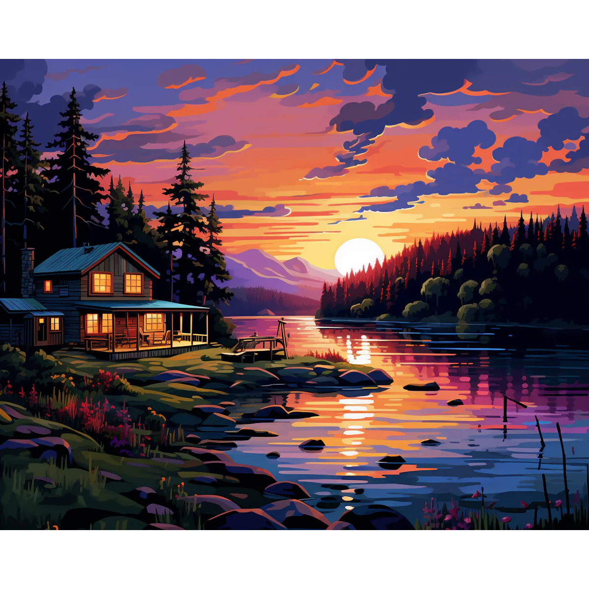 Lakeside Serenity - Image 2