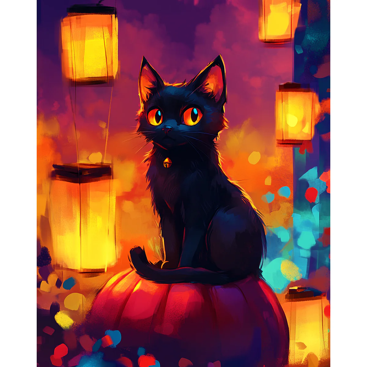 Lanterns & Cats - Image 2