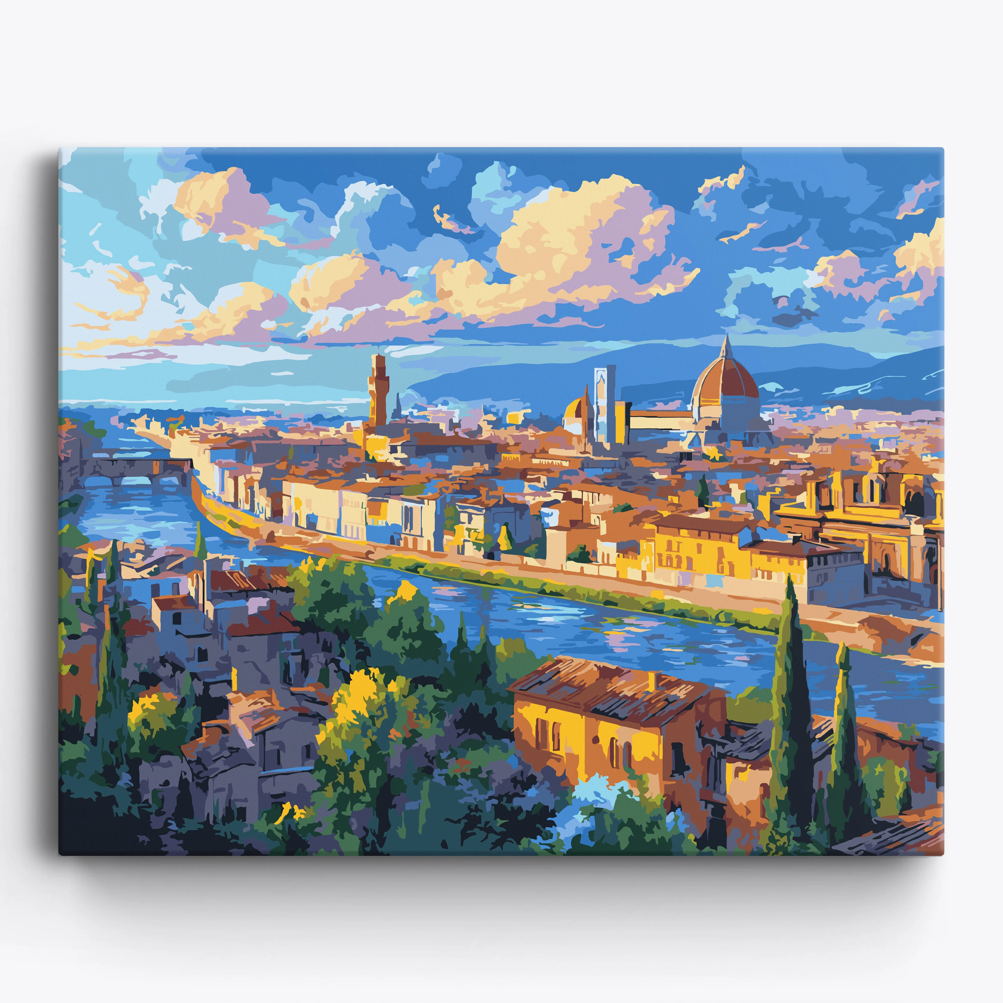 Tuscan Terrace View