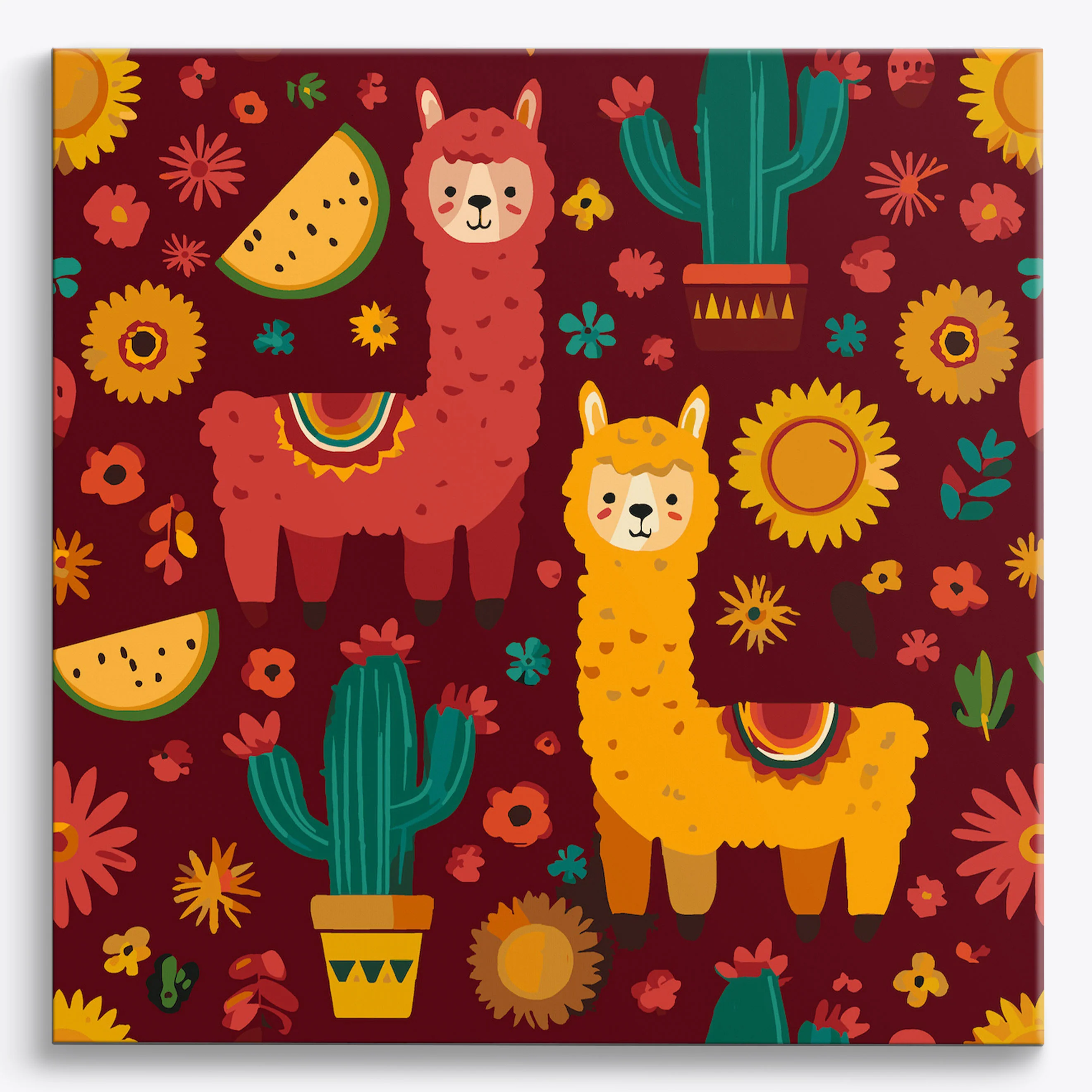 Festive Llamas