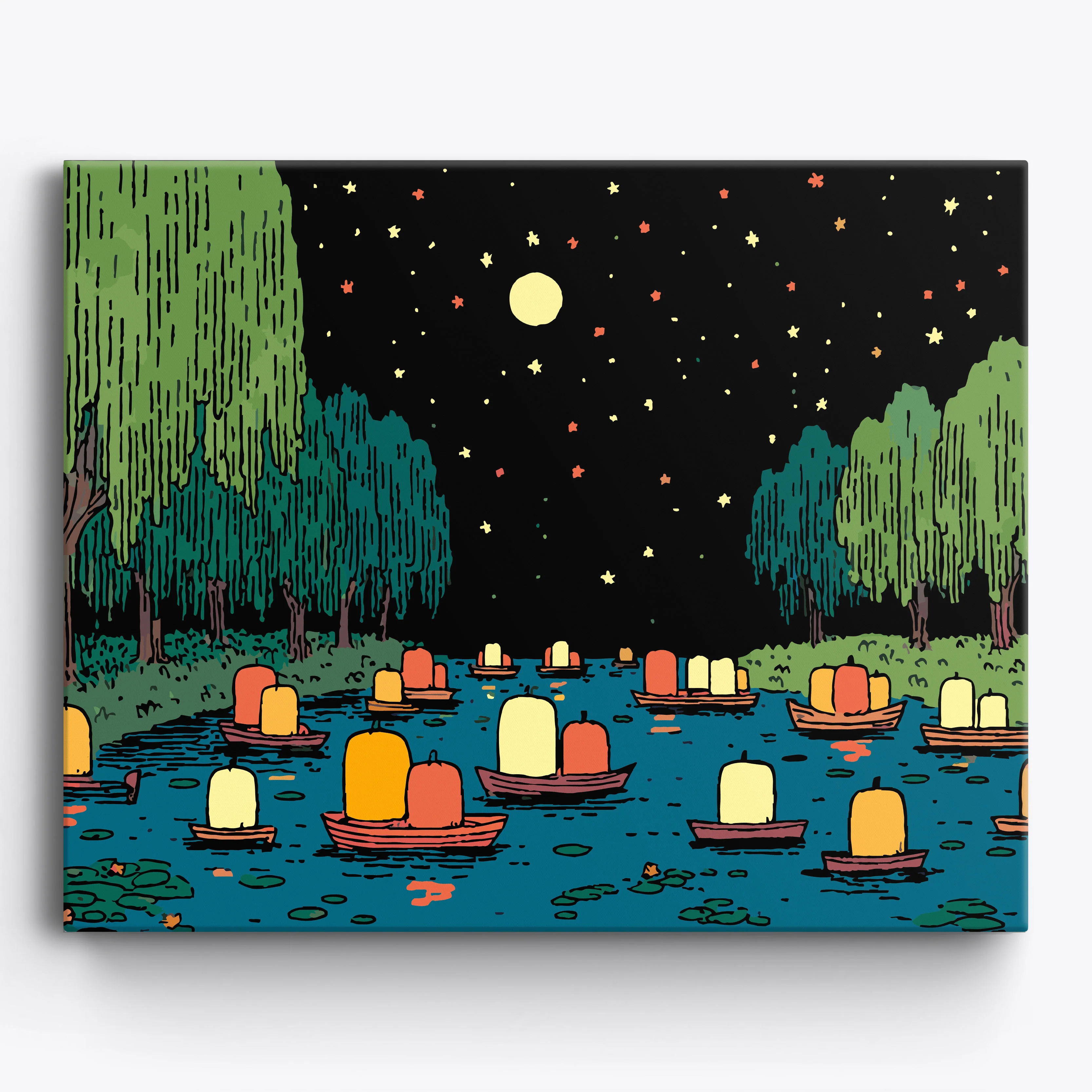 Midnight River Lights