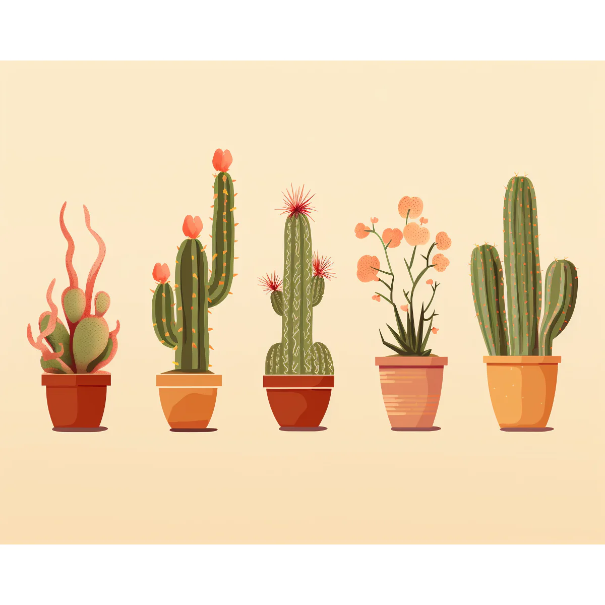 Minimalist Cactus - Image 2