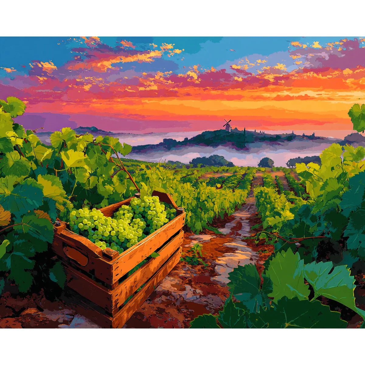 Misty Vineyard - Image 2