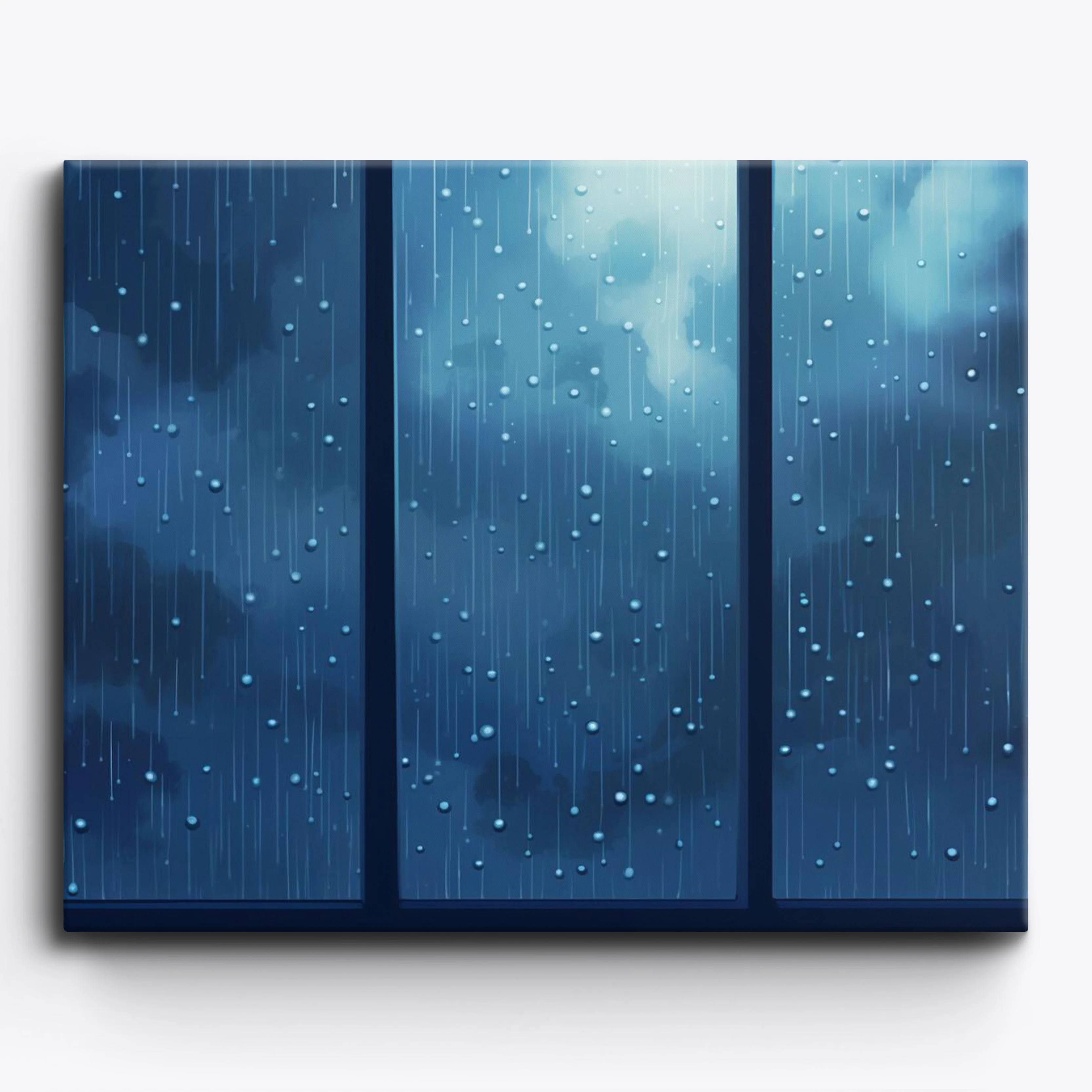 Moody Blue Rain