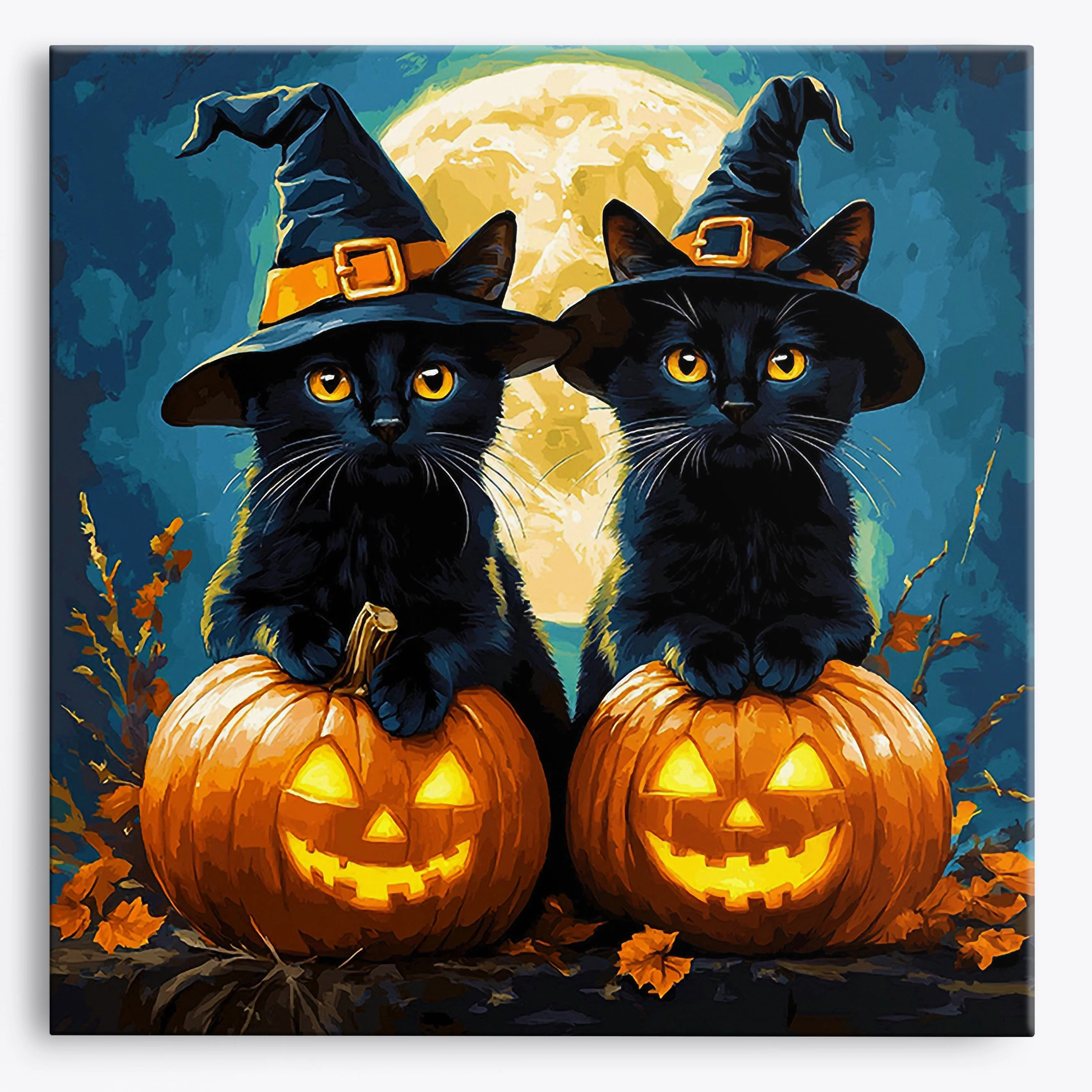 Moonlit Cats